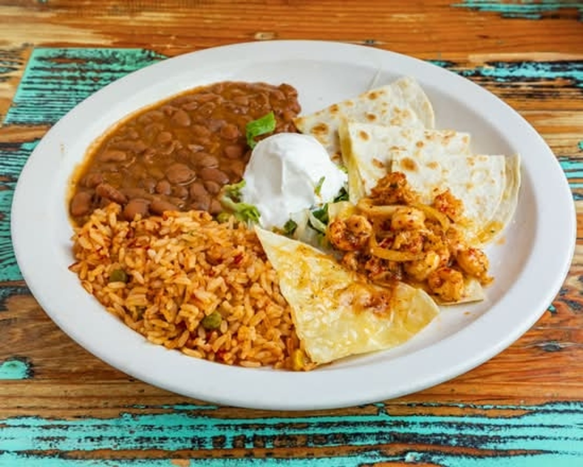 LA Crawfish Quesadilla