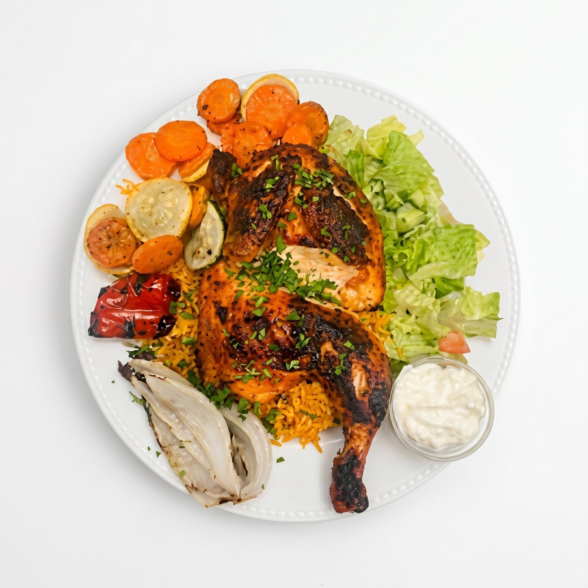 Grilled Half Chicken