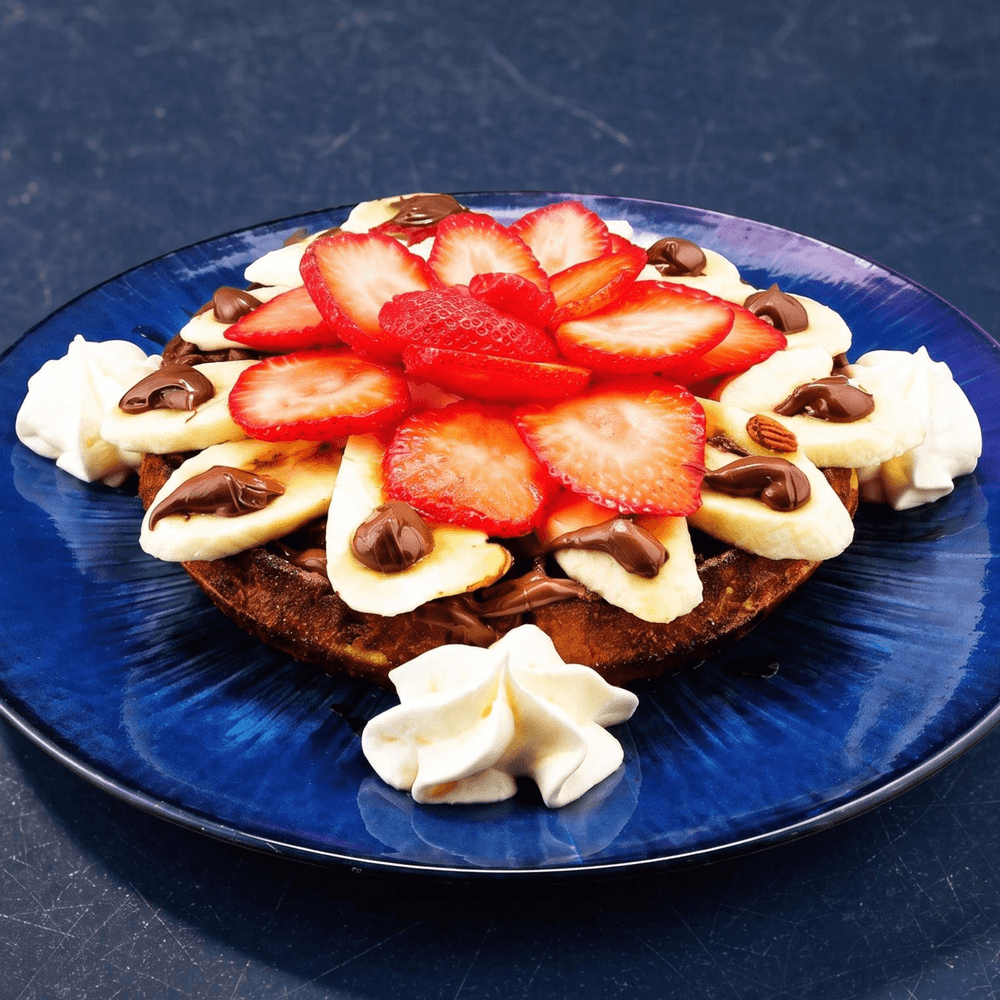 Hazelnut Heaven — Nutella Protein Waffle