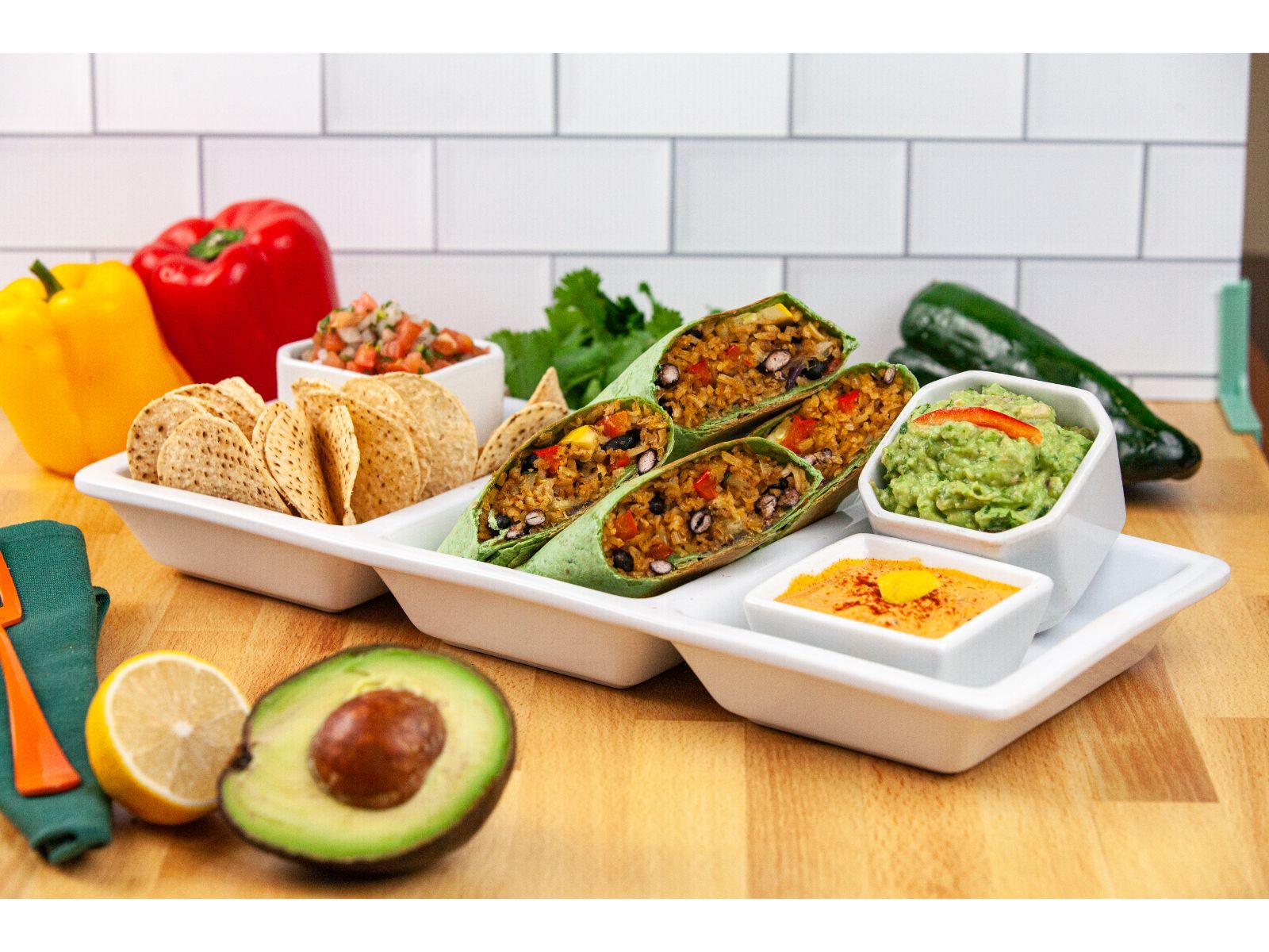 Tex-Mex Veggie Wrap
