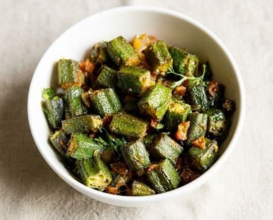Vegan Bhindi Masala