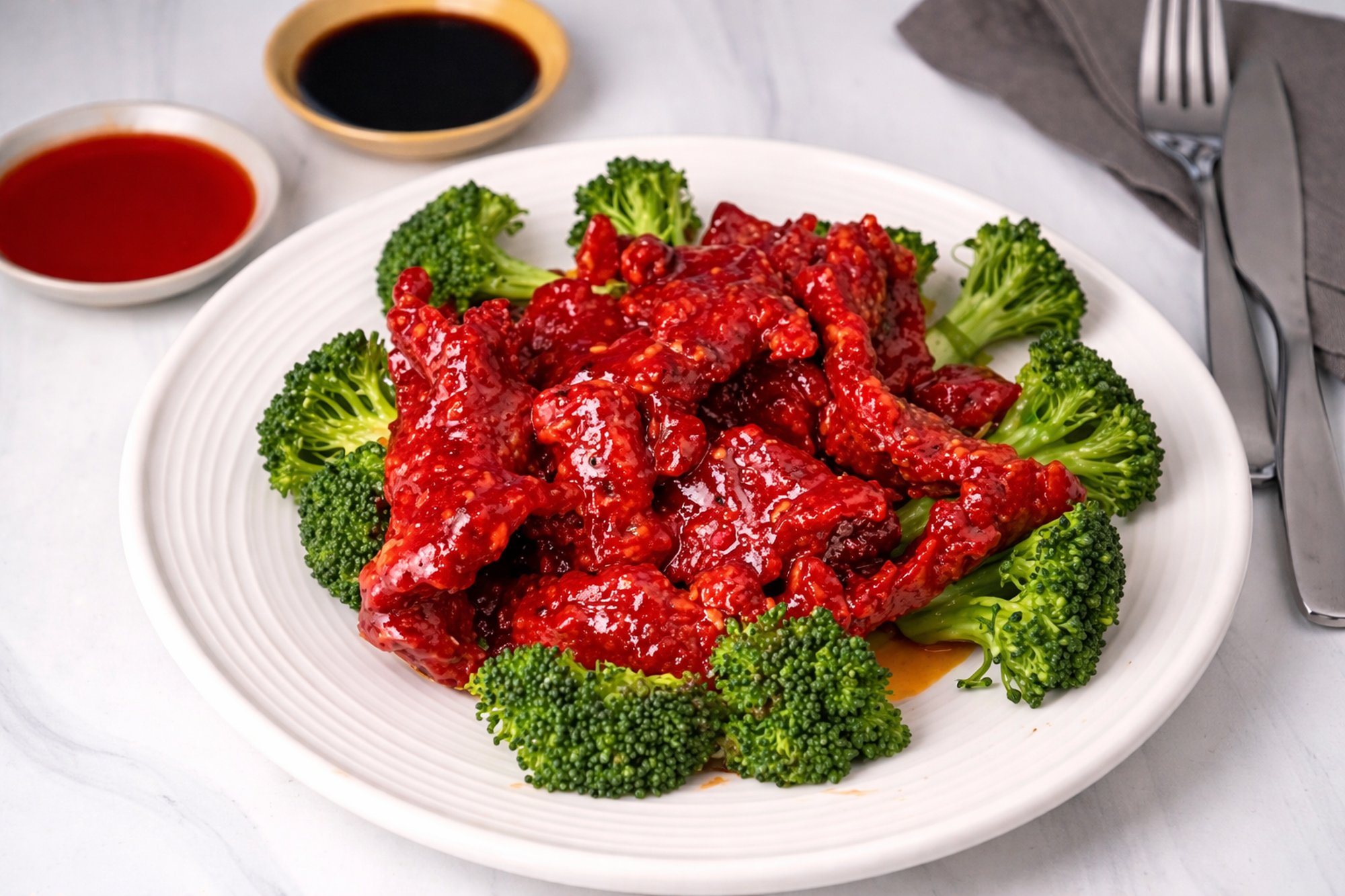 Crispy Pork in Sweet Chili Sauce (gf)