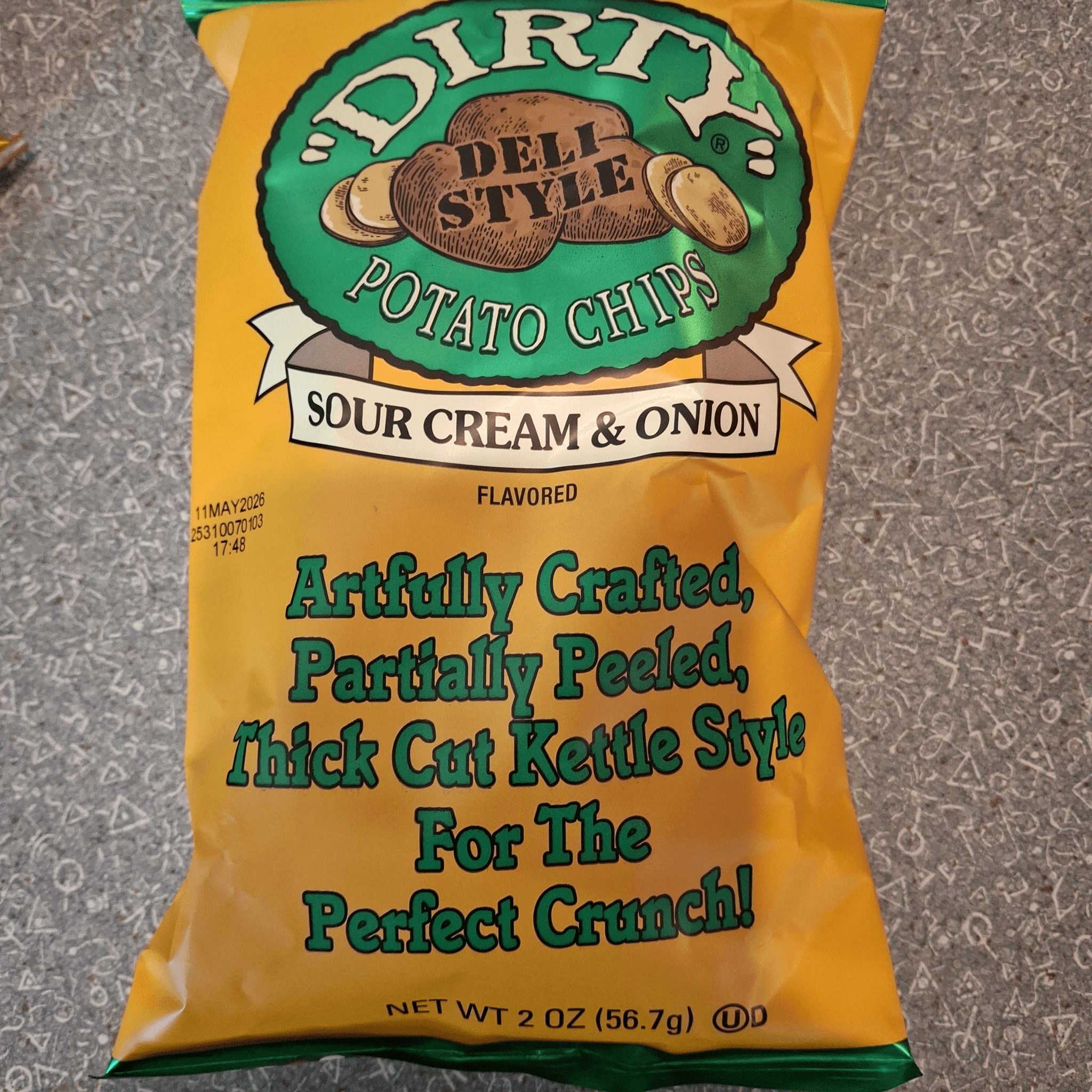 Sour Cream & Onion Dirty Chips