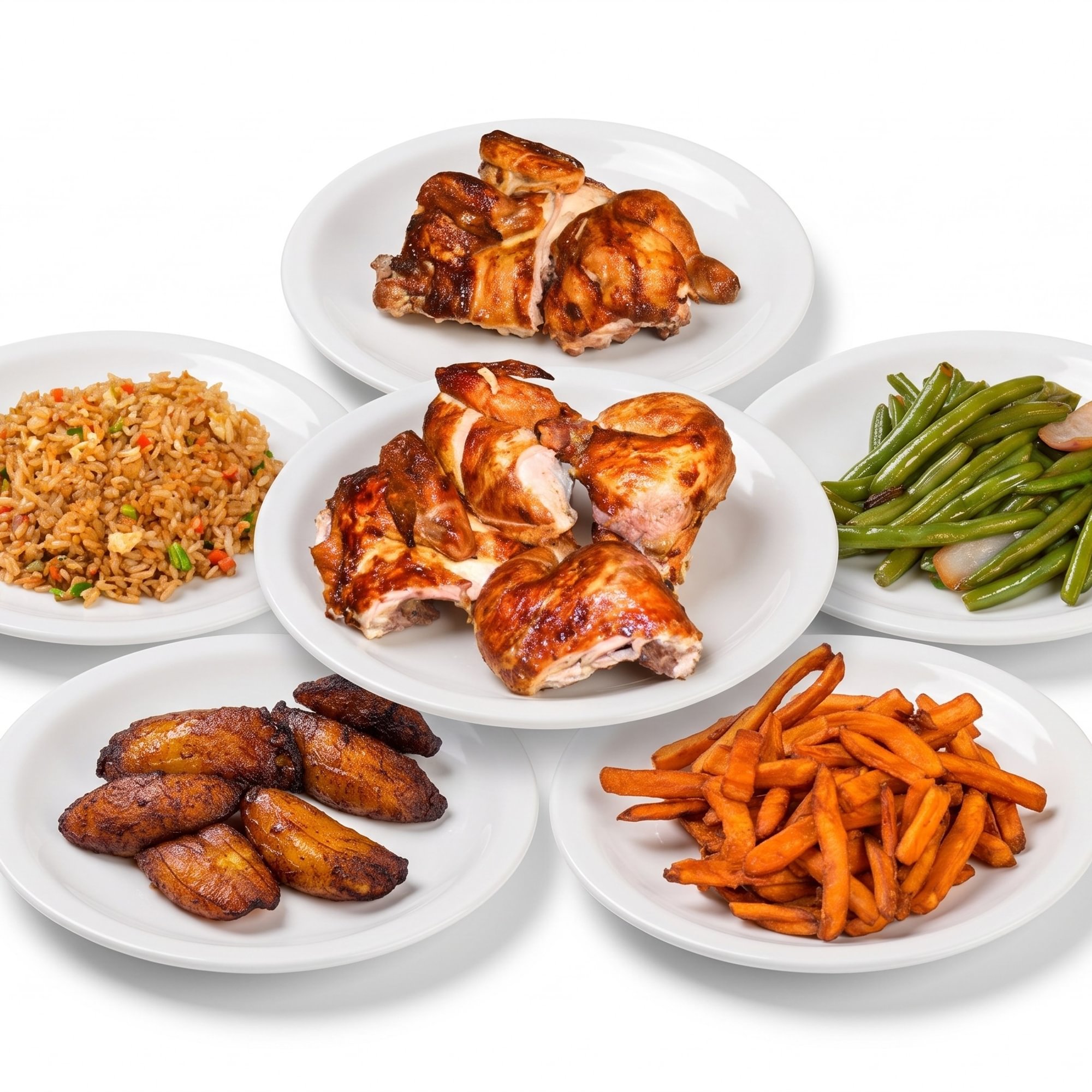 2 Whole Chickens (4 sides)