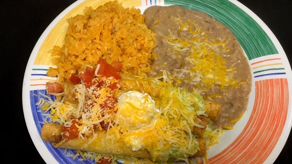 #2 Beef Rolled Tacos Combo
