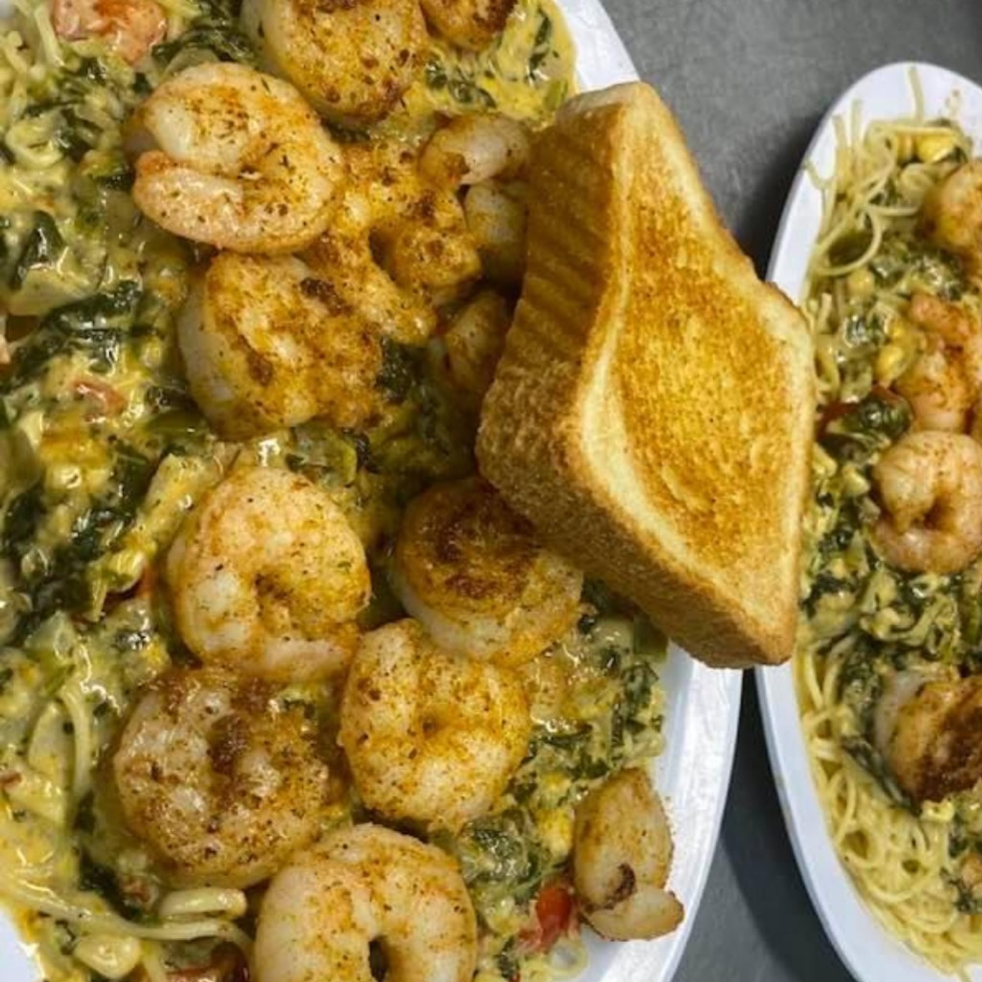 Shrimp Scampi (Creamy)