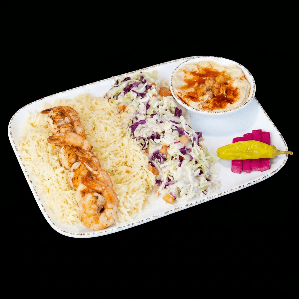 Shrimp Kebab Plate