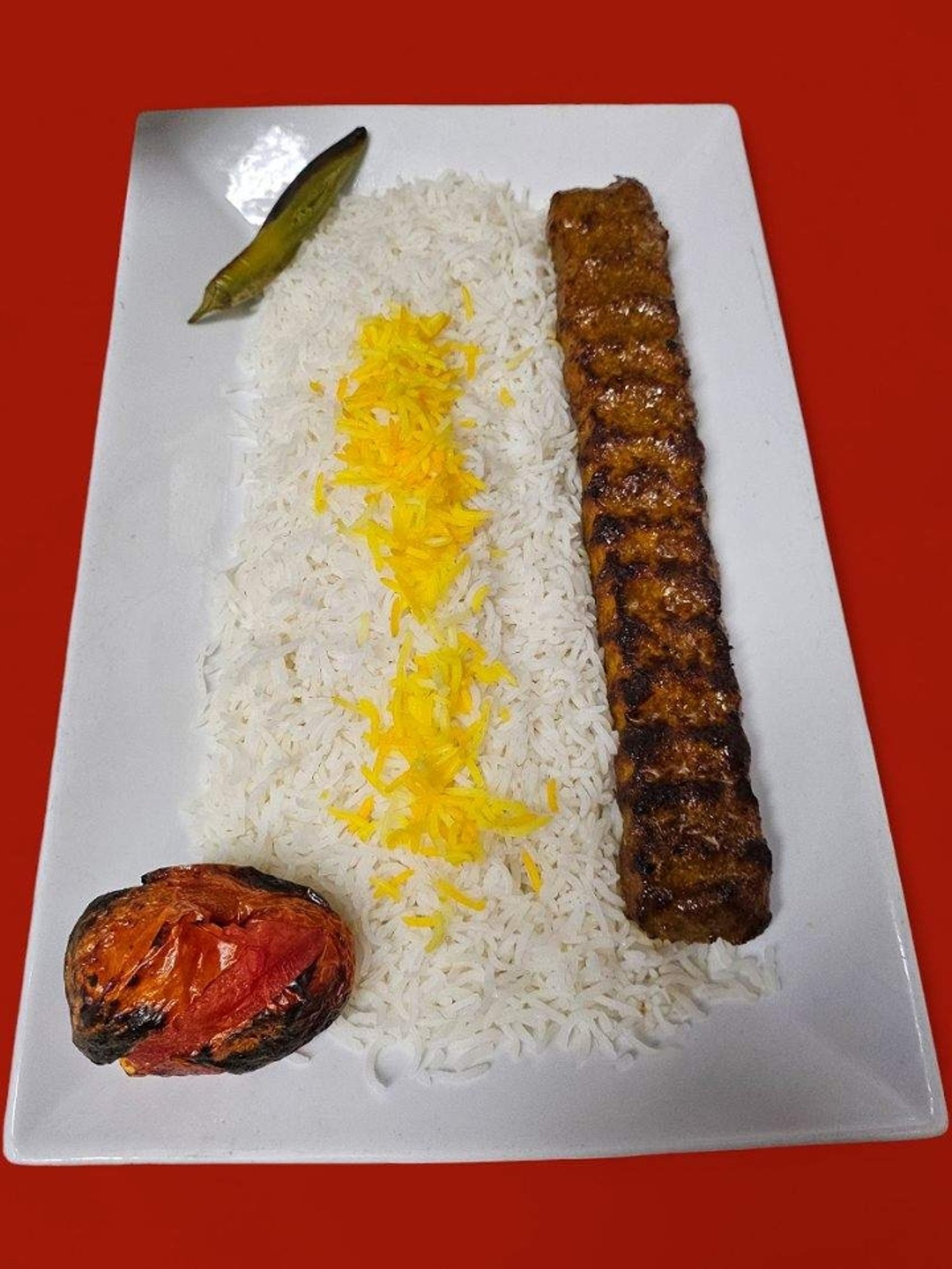 [Lunch] Ground Beef Kabob Kobideh