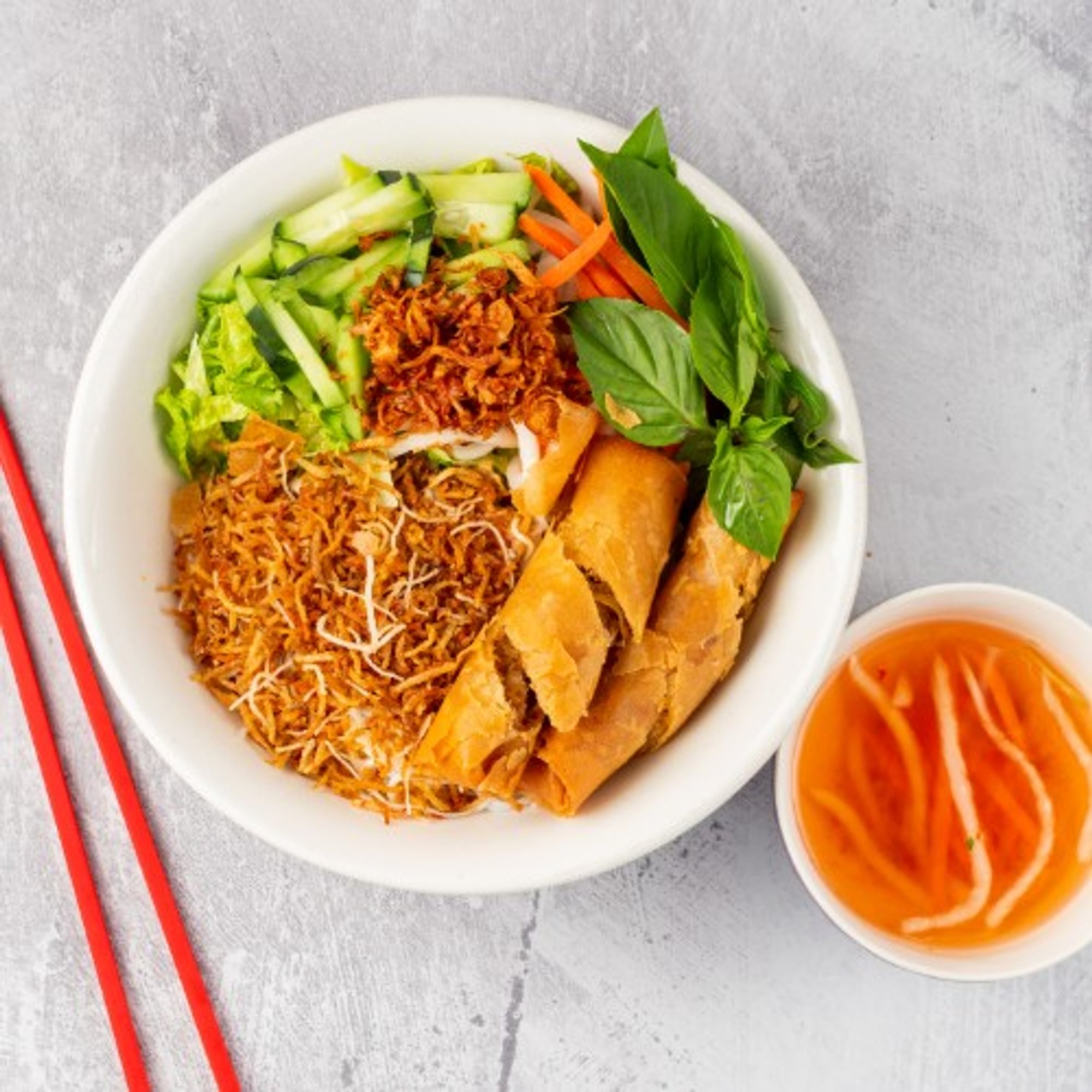 Vermicelli Salad (can be made GF)