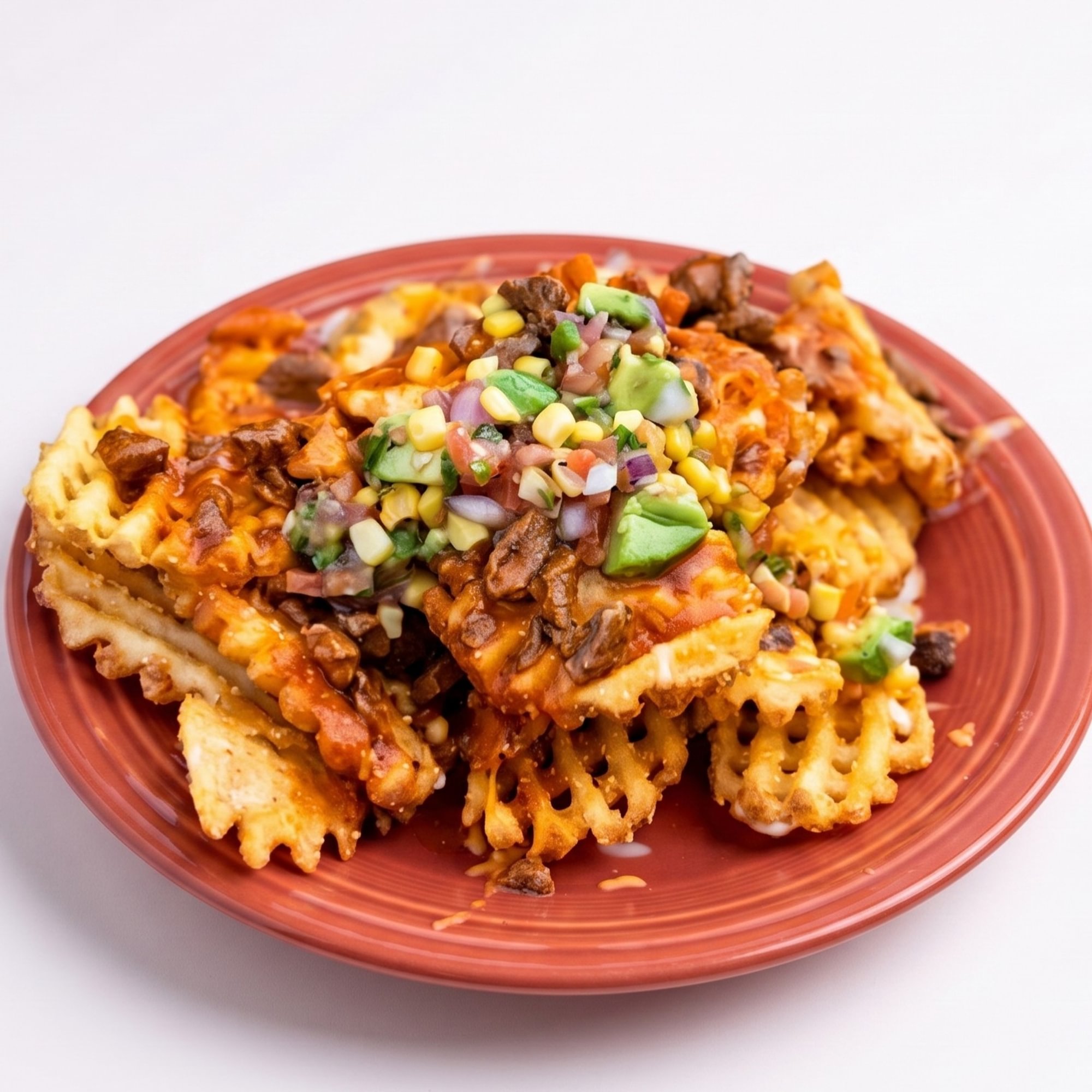 Carne Asada Waffle Fries