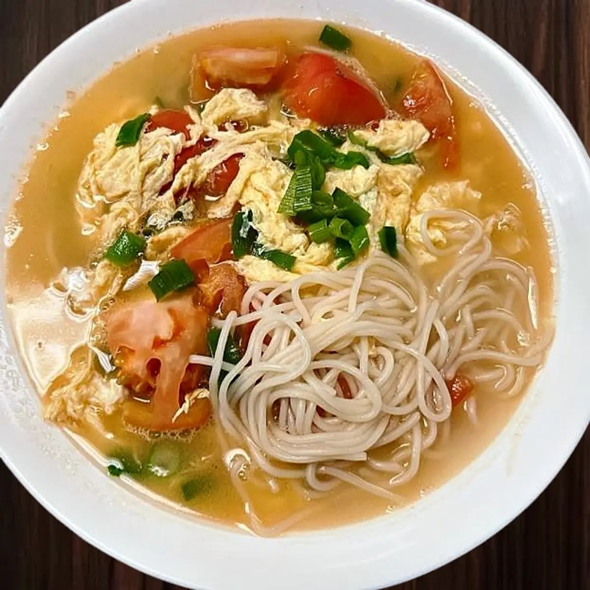 Tomato & Egg Soup Noodle 番茄鸡蛋面