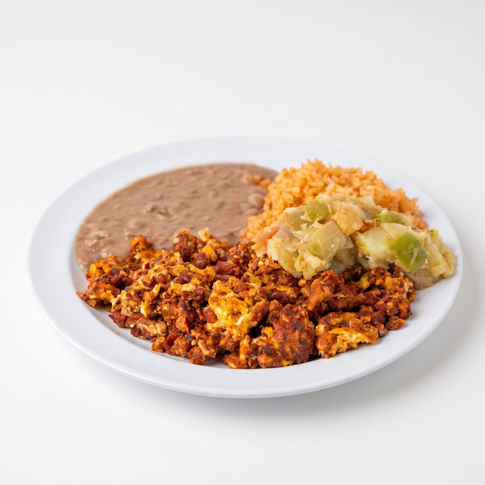 Chorizo and Egg Breakfast Plate