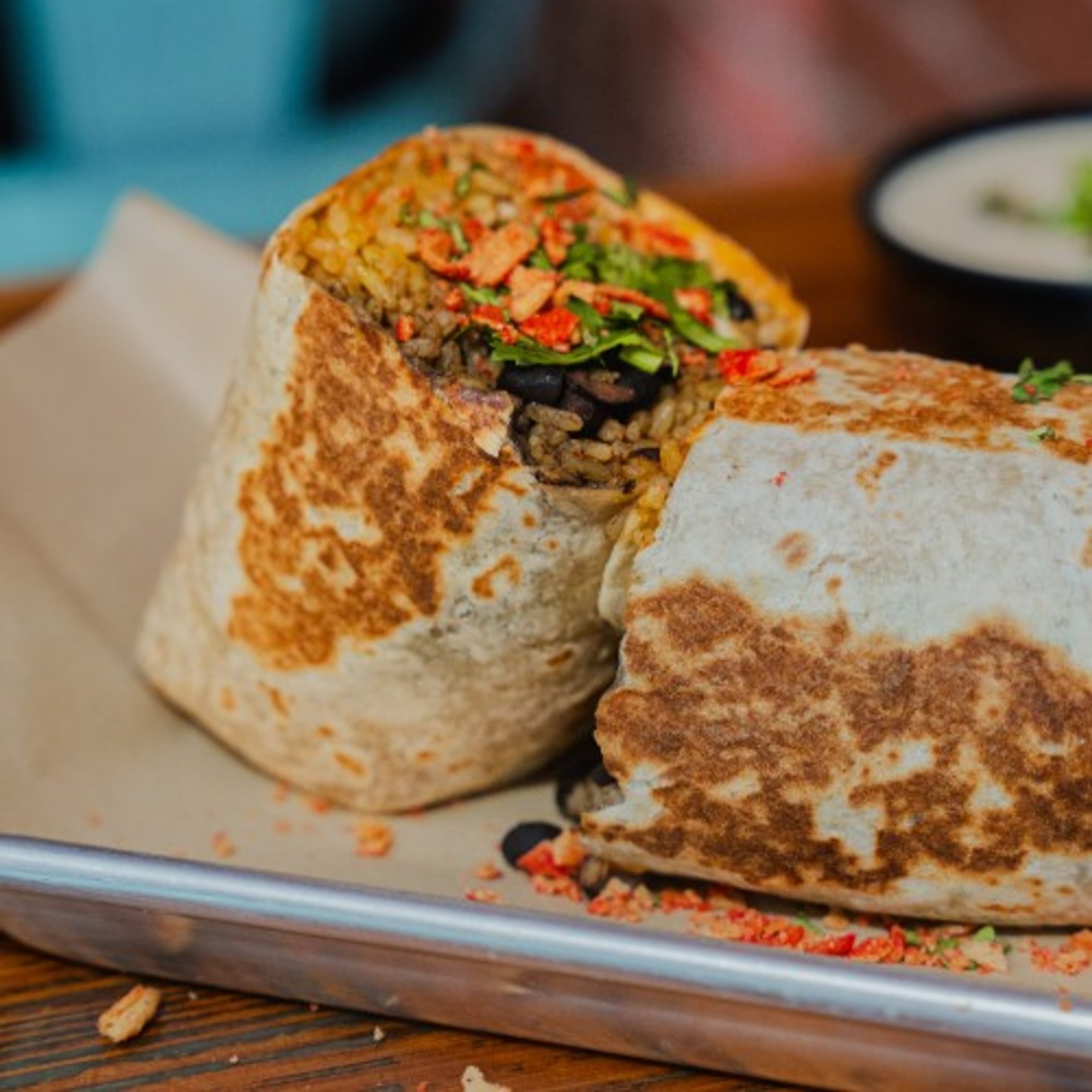 Short Ribs & Kimchi Burrito