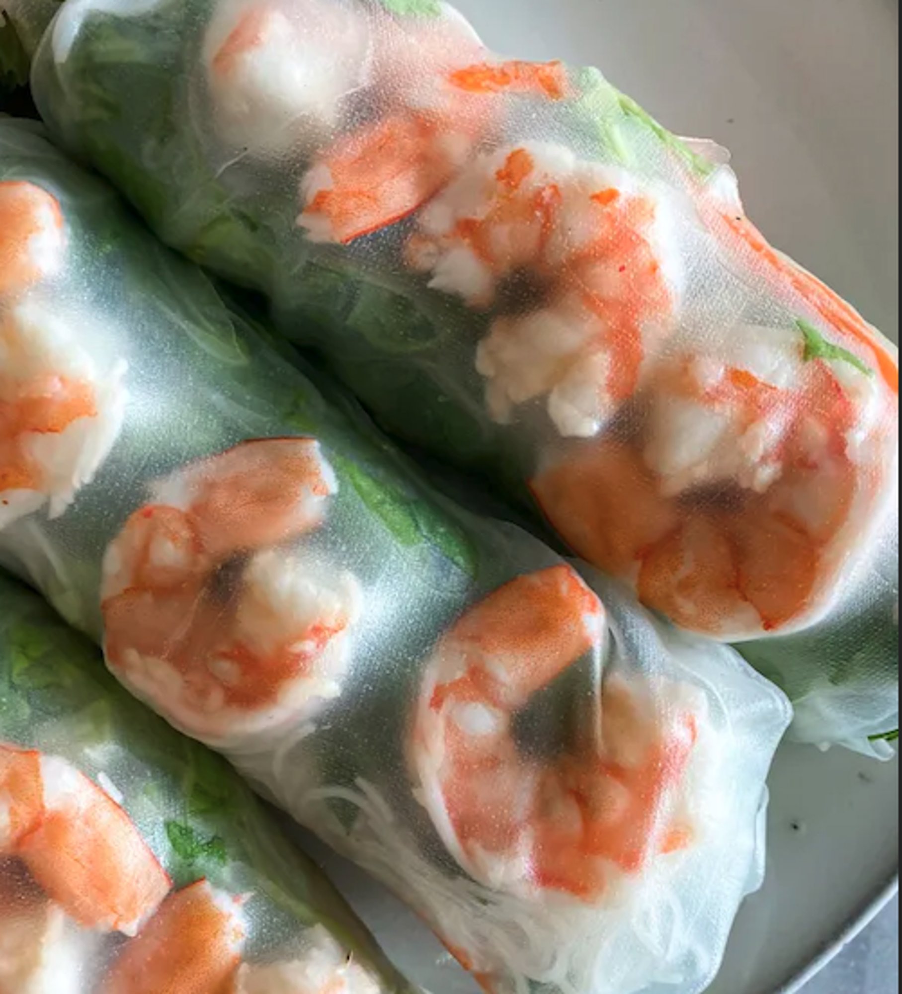 Shrimp Garden Rolls