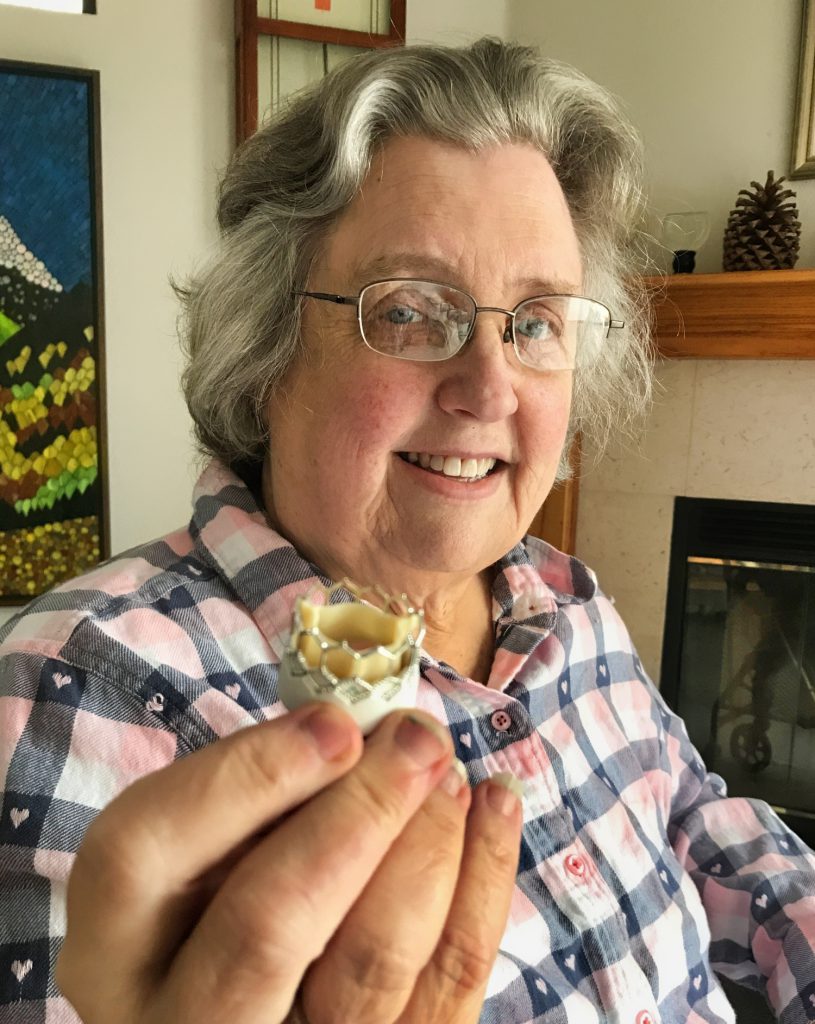 Leslie Frates with TAVR