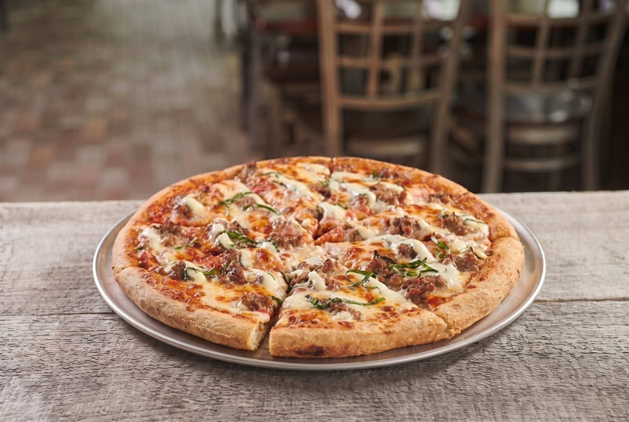 Small 10" Smashed Meatball Pizza