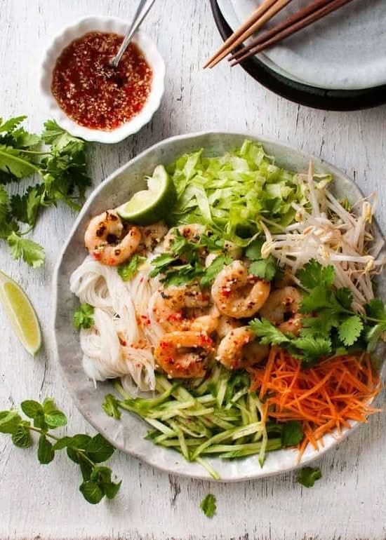 Shrimp Vermicelli Bowl