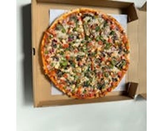 Paneer Tikka Masala Pizza