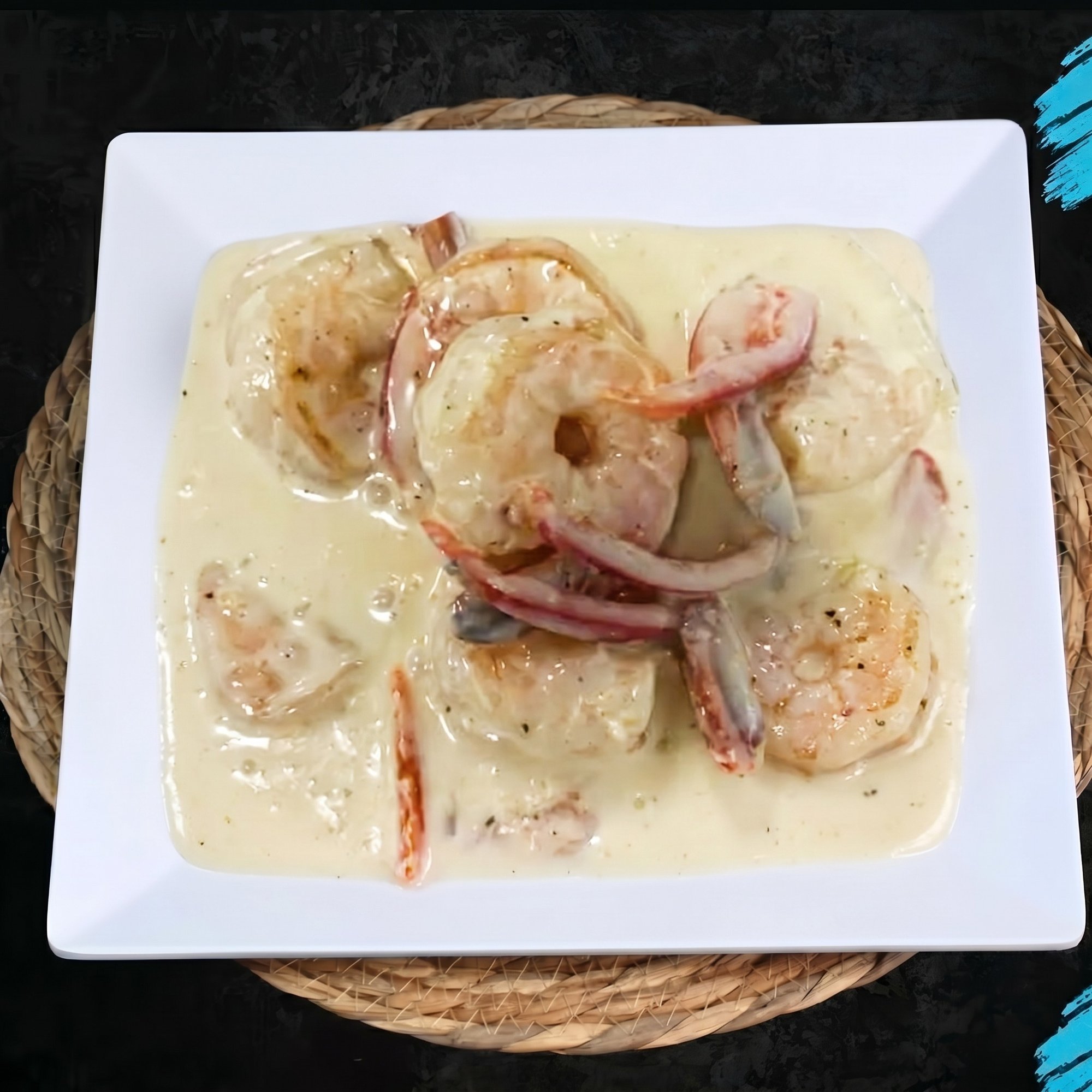 Camarones al Meuniere