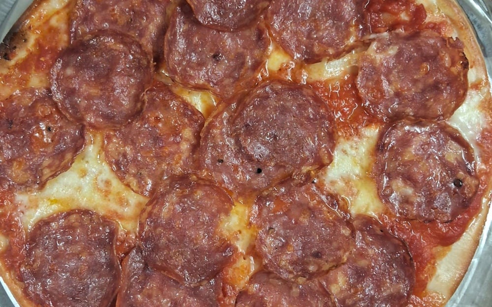 GF Salame Pizza