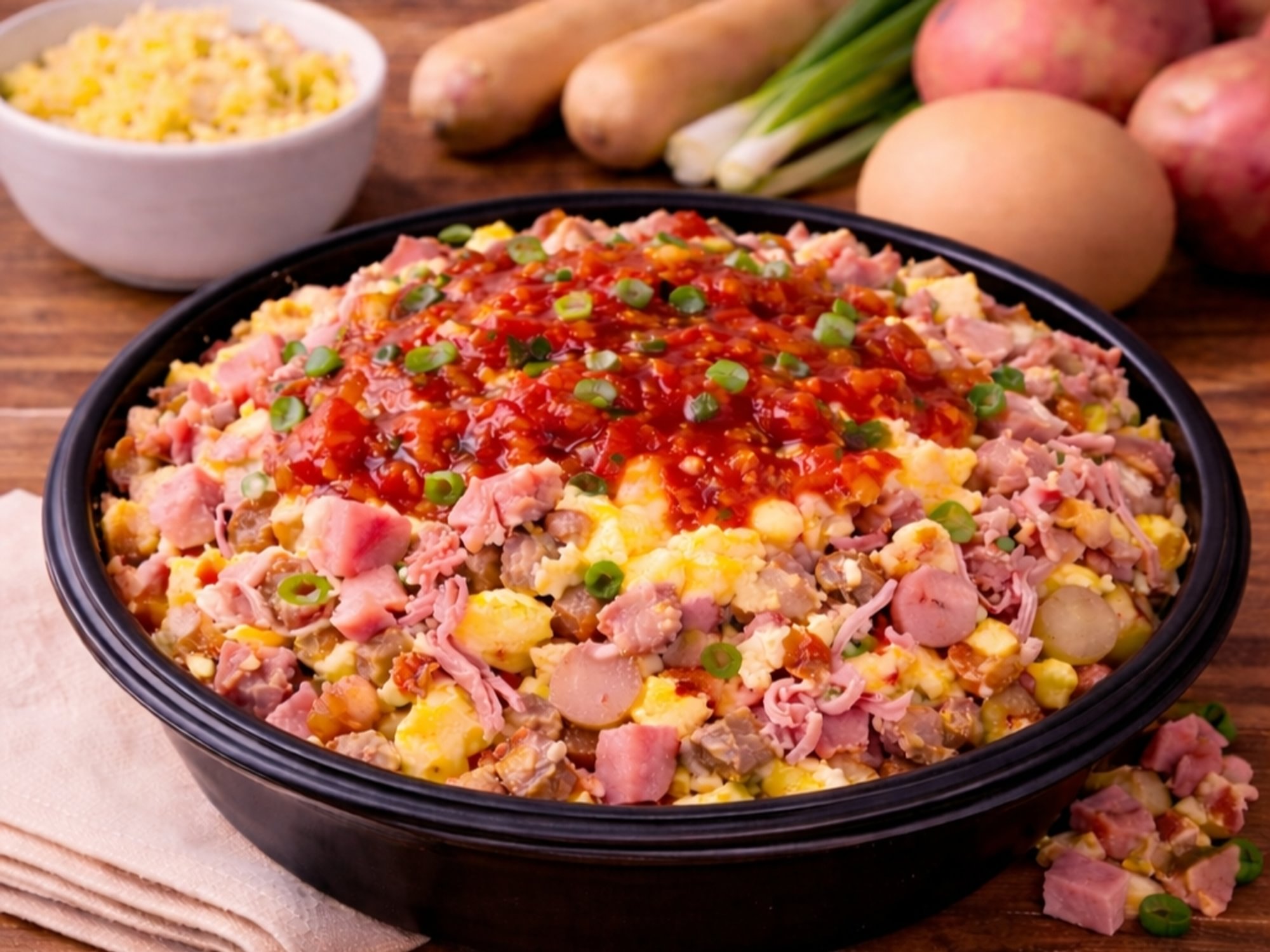 Ham Breakfast Burrito Bowl (GF)