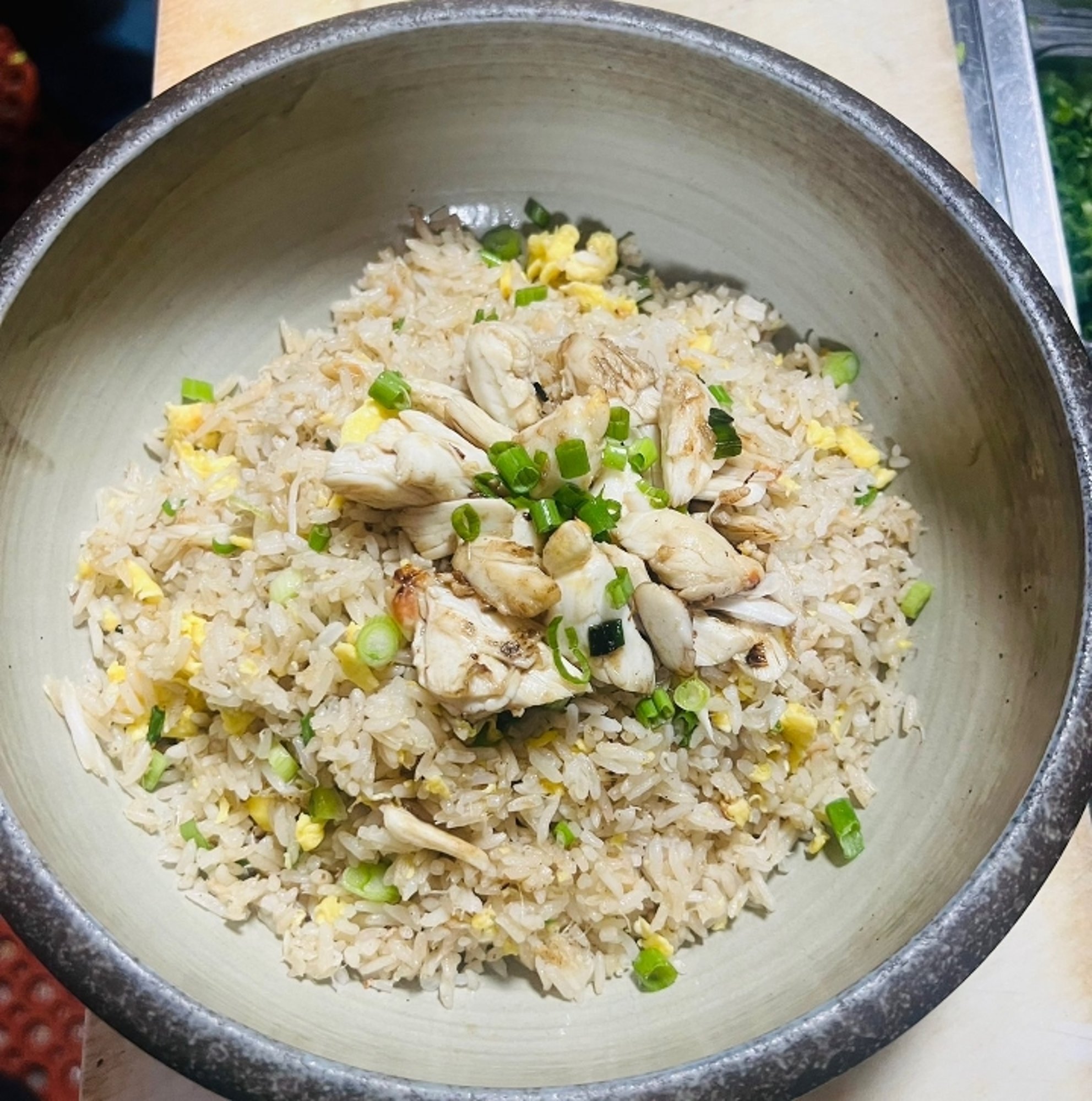Lump Crab Fried Rice
