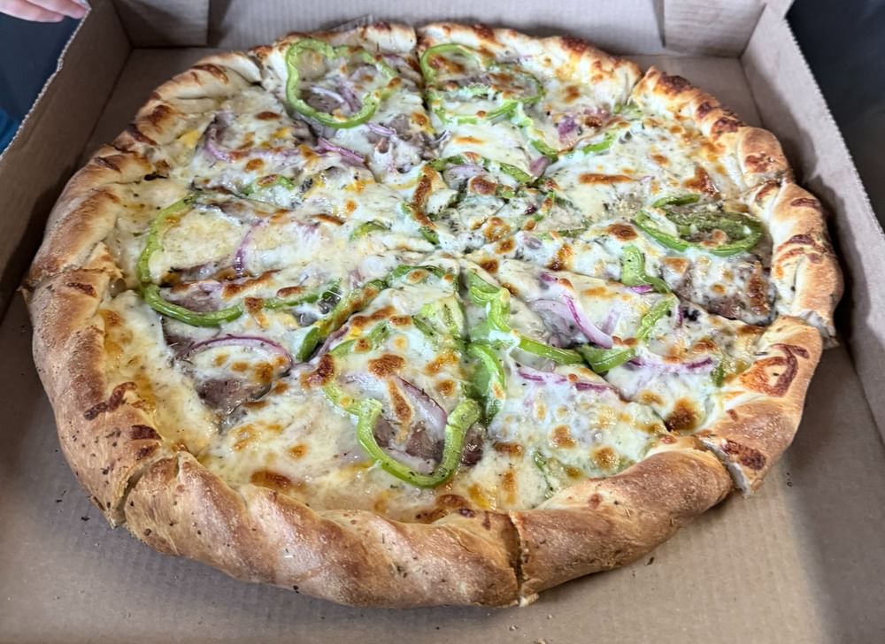 Hills Cheesesteak Pizza