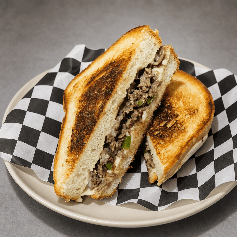 Cheesesteak Grilled Cheese Platter