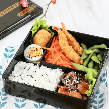 Shrimp Teriyaki Lunch Bento Box