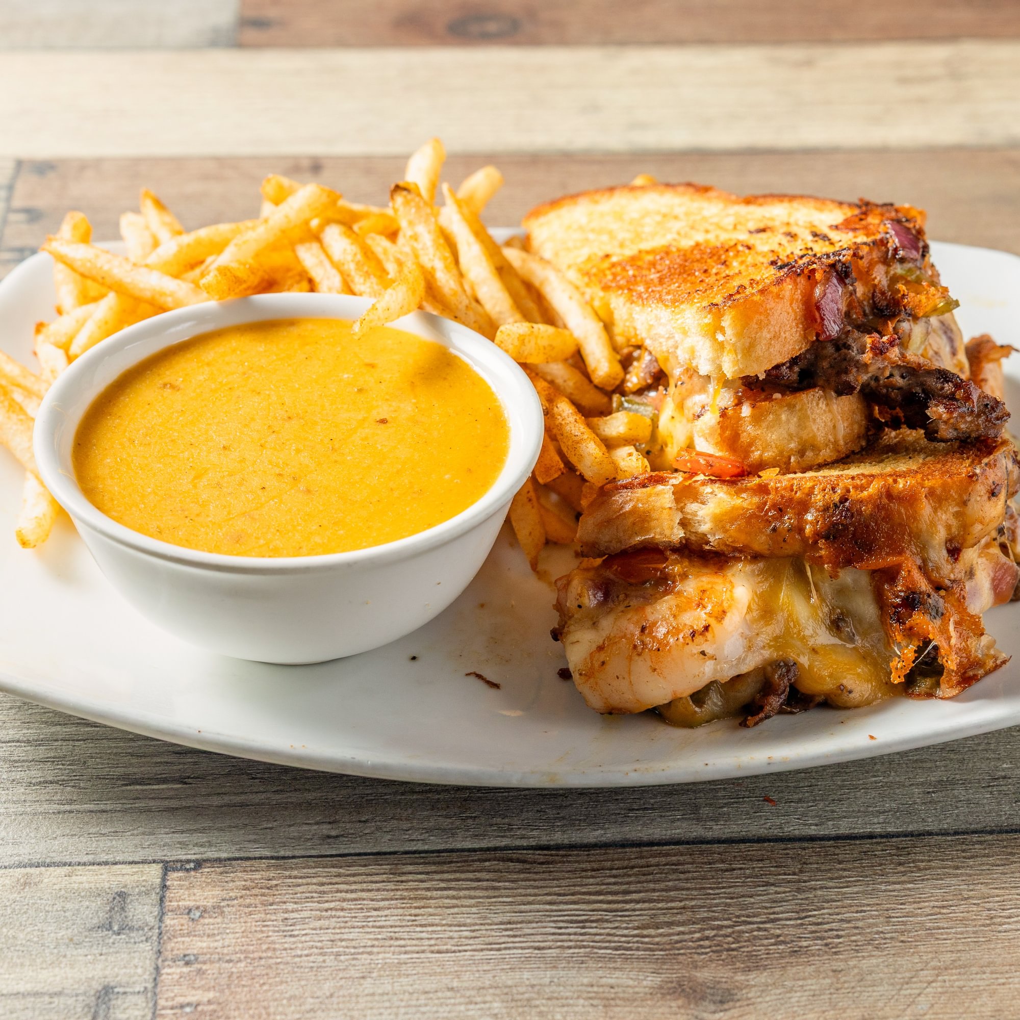 Surf & Turf Grilled Cheese