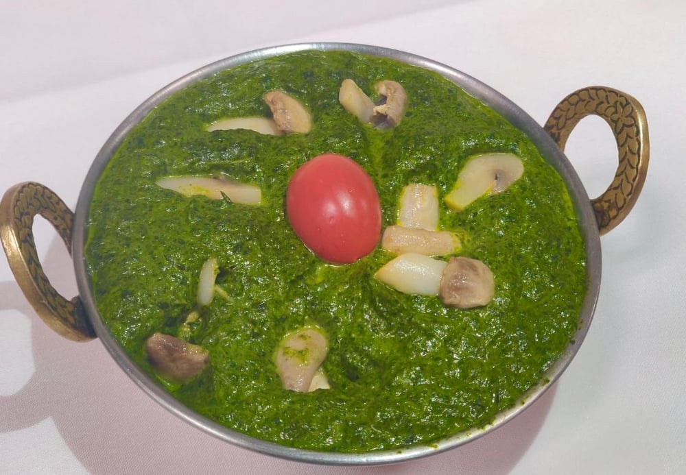 Palak Mushroom