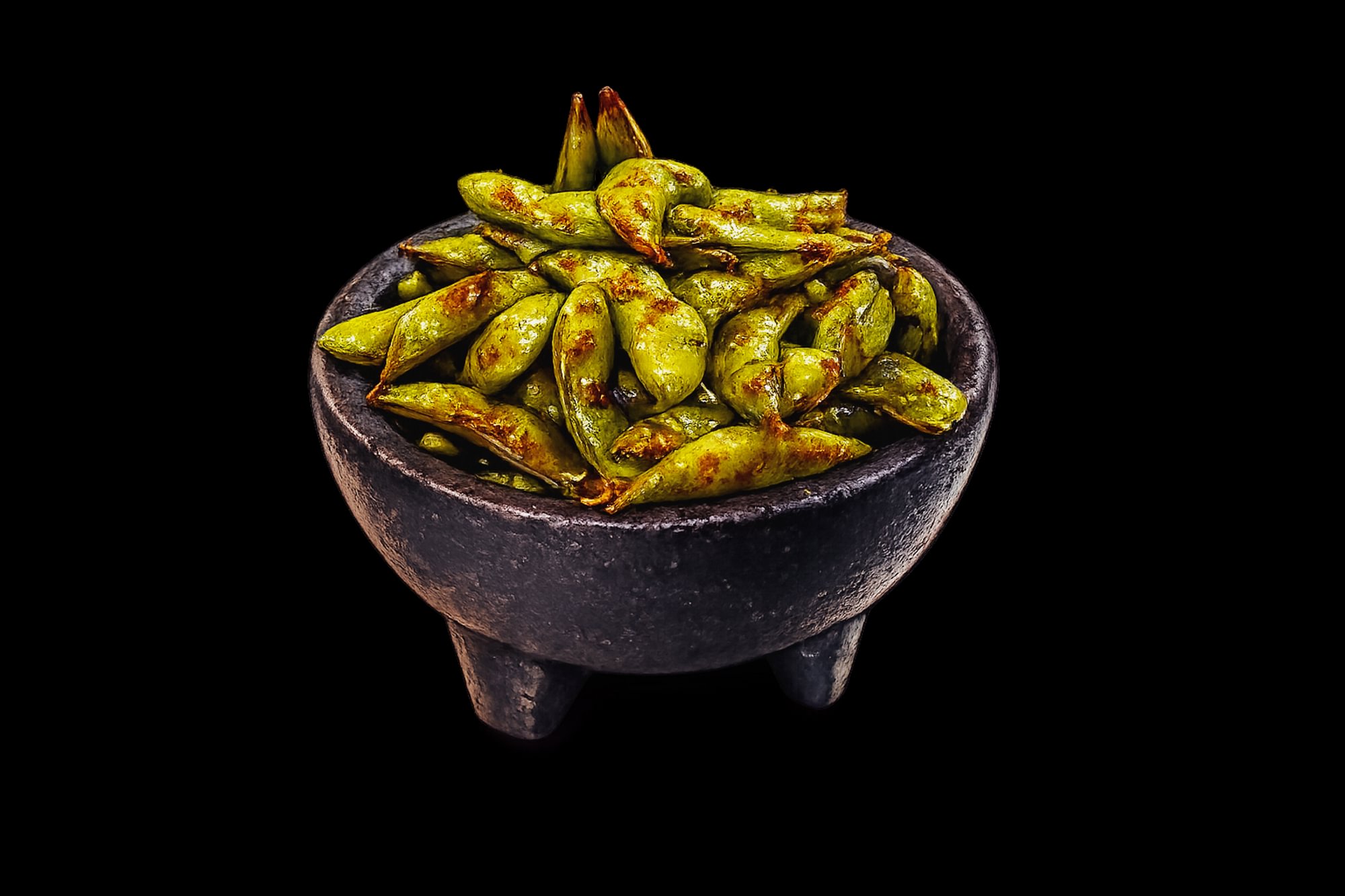 GARLIC EDAMAME