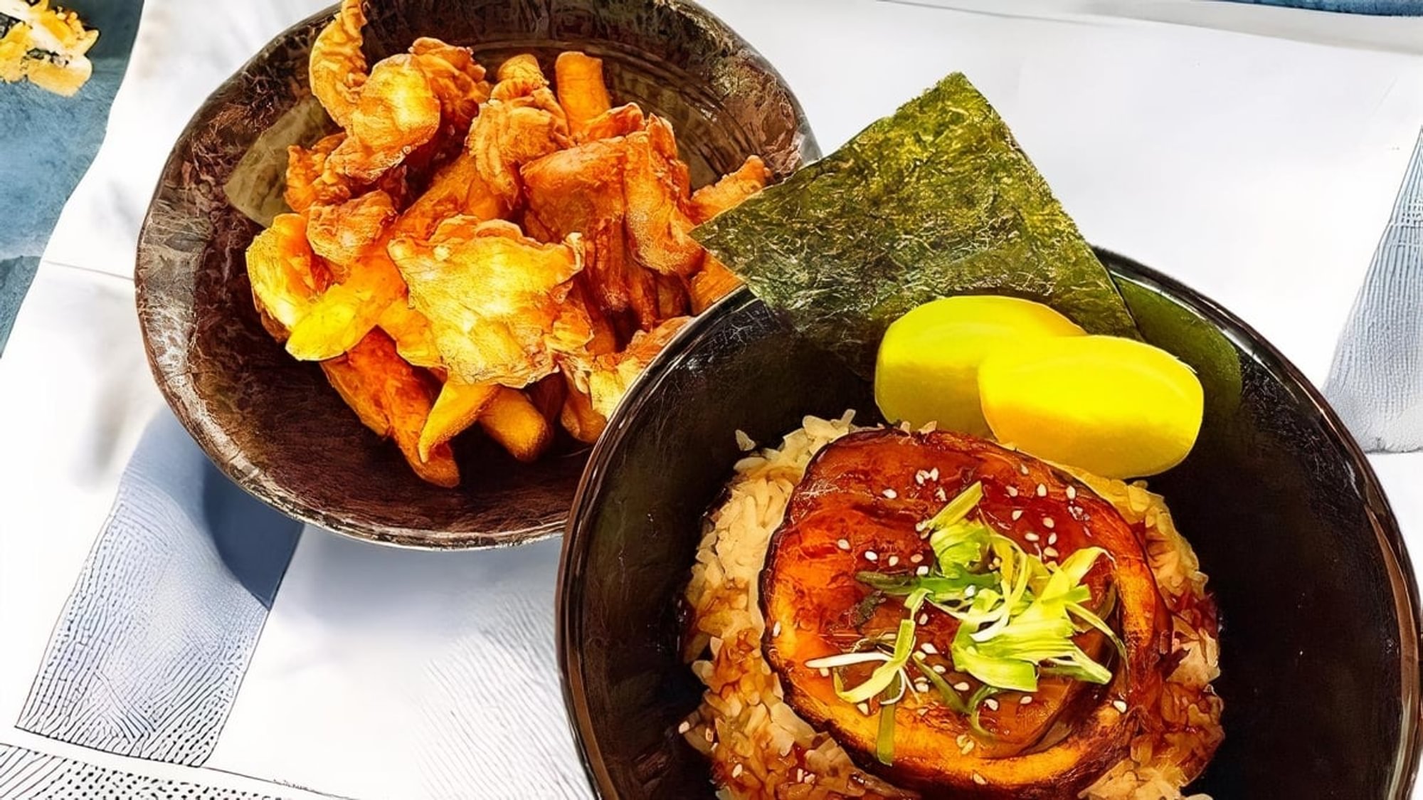 Kid's Cha-Shu Pork Bowl Meal (Grill Pork Belly)