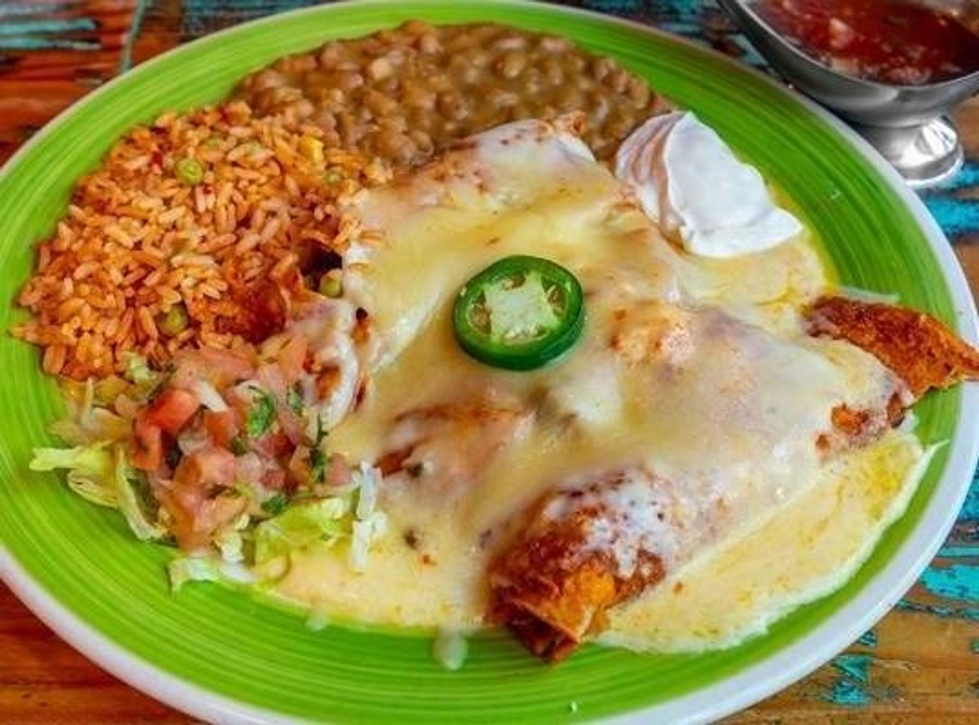 Enchilada Plate