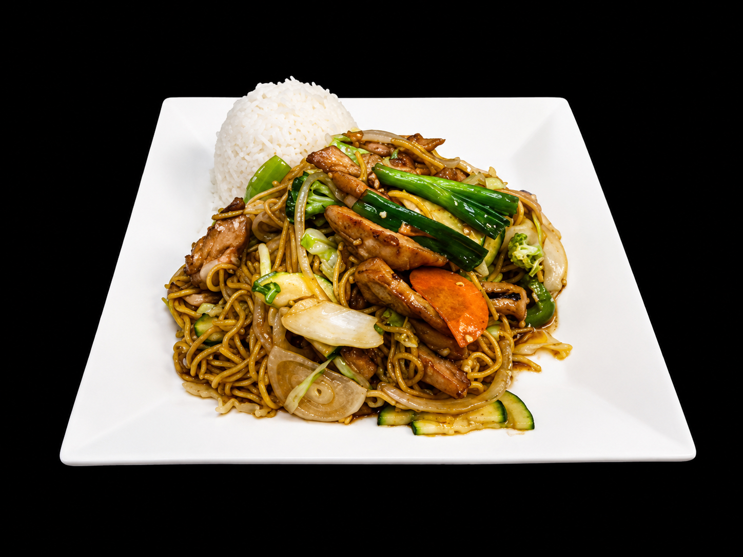 Chicken Yakisoba