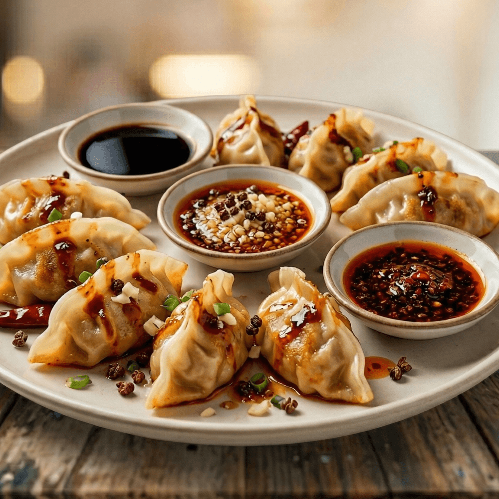 Kimchi Dumplings