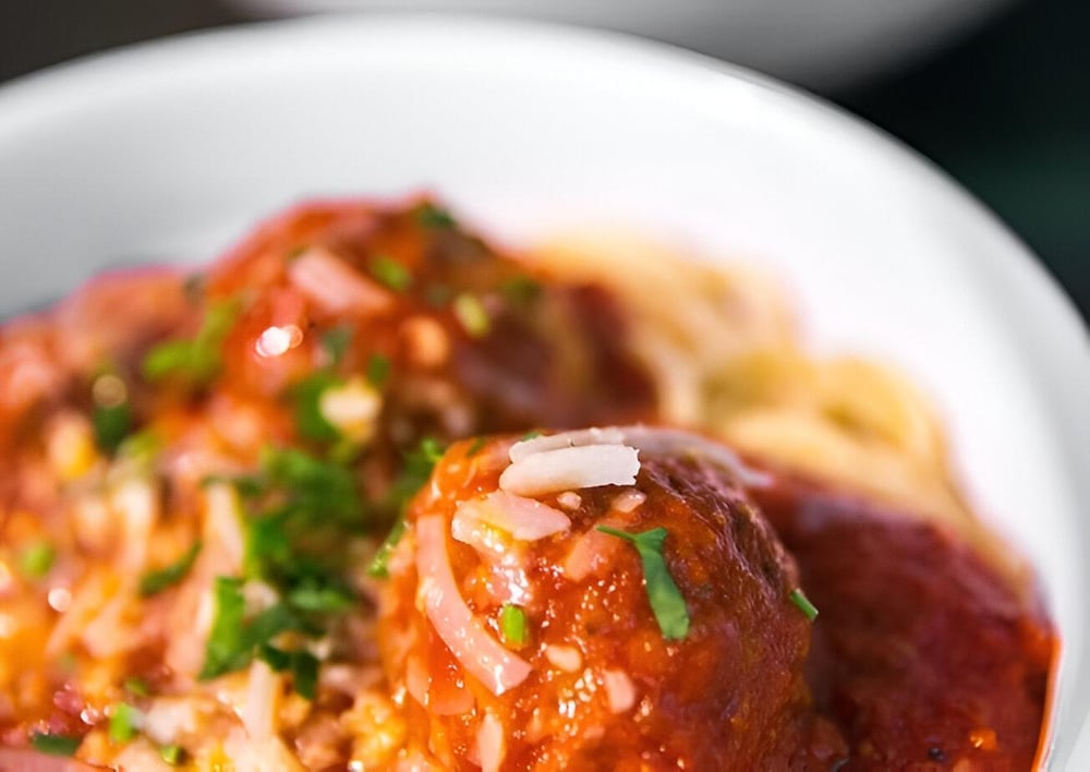 ziti with meatballs