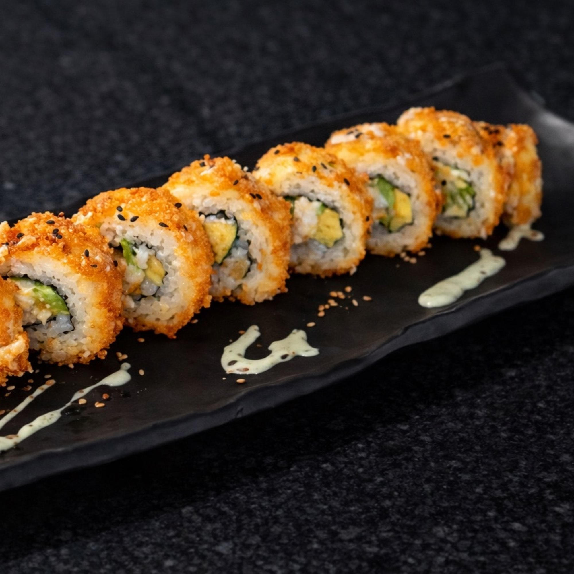 California Deep-Fried Roll