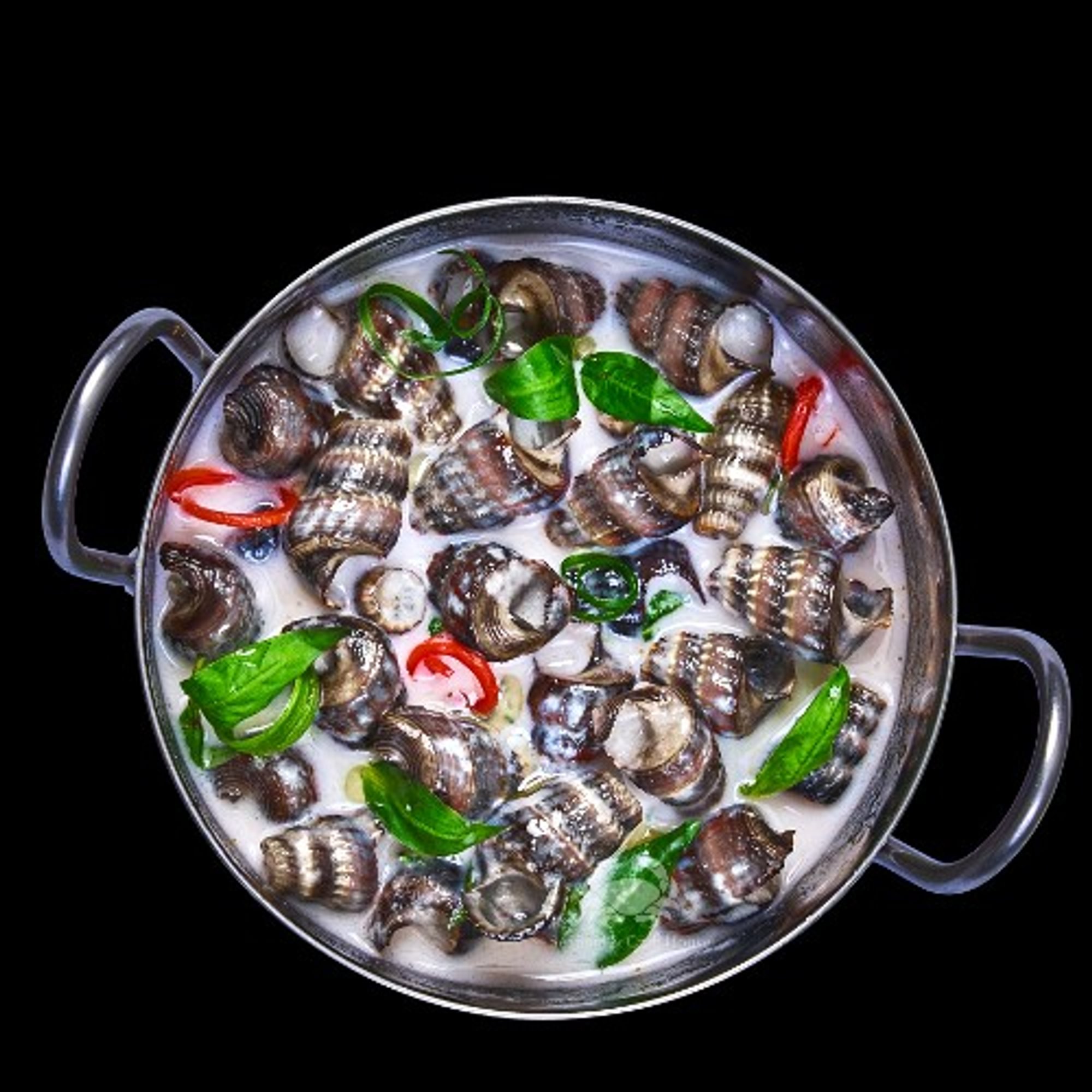 Snails in Coconut / Ốc Len Xào Dừa