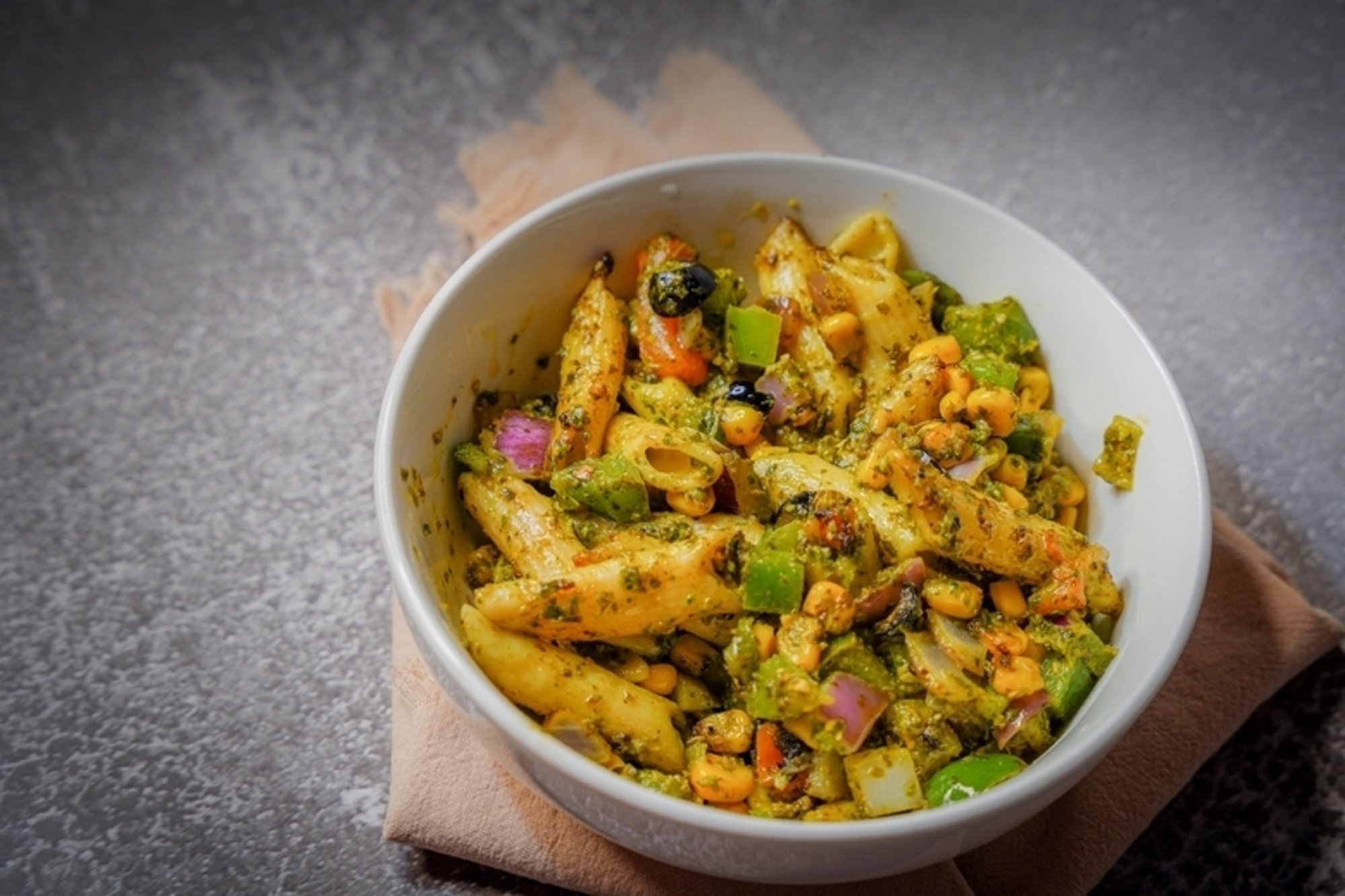 Pesto Veggie Pasta