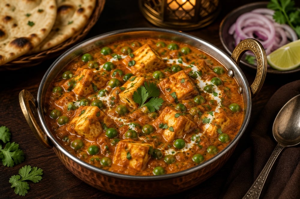 Matar Paneer