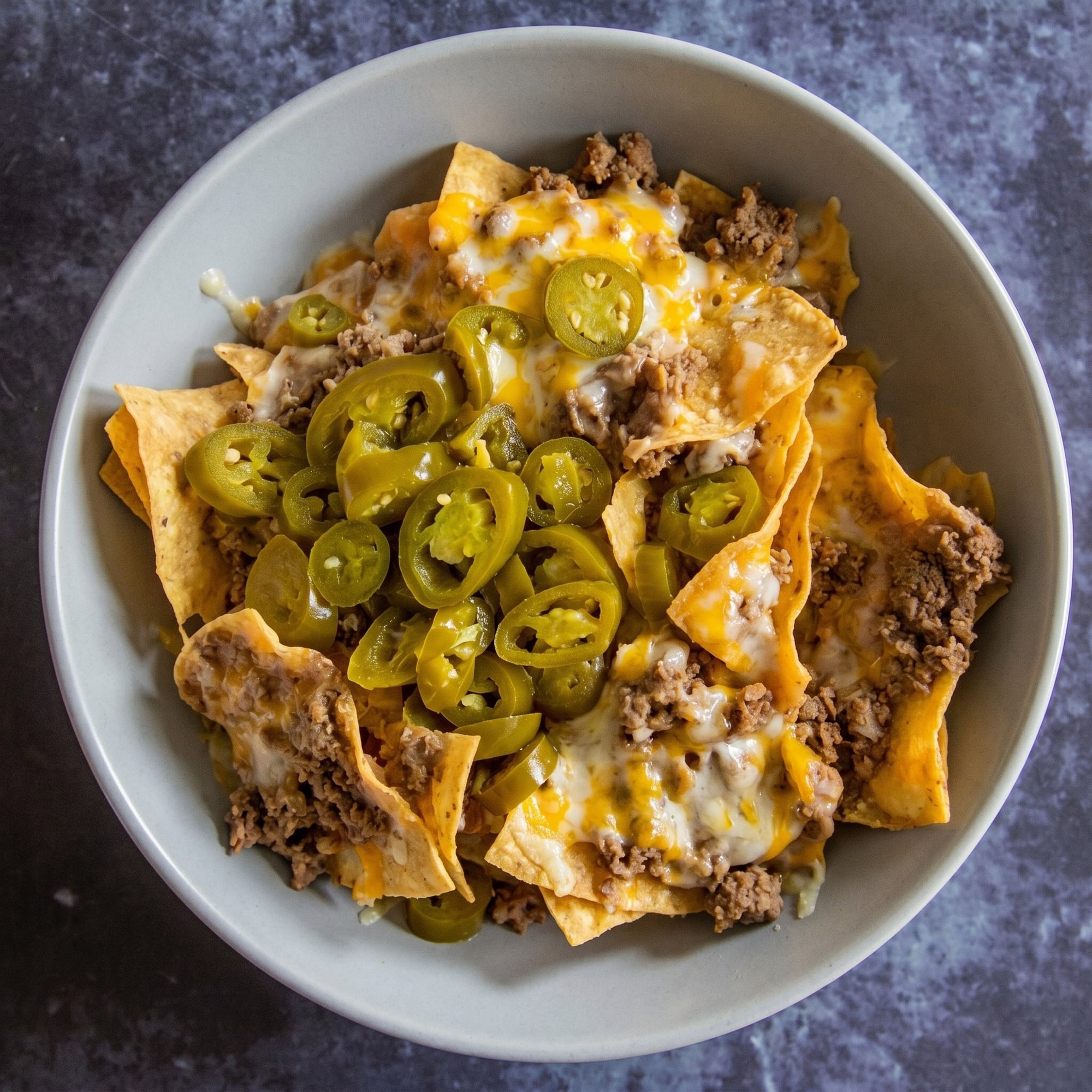 Bean/Cheese/Meat Nachos