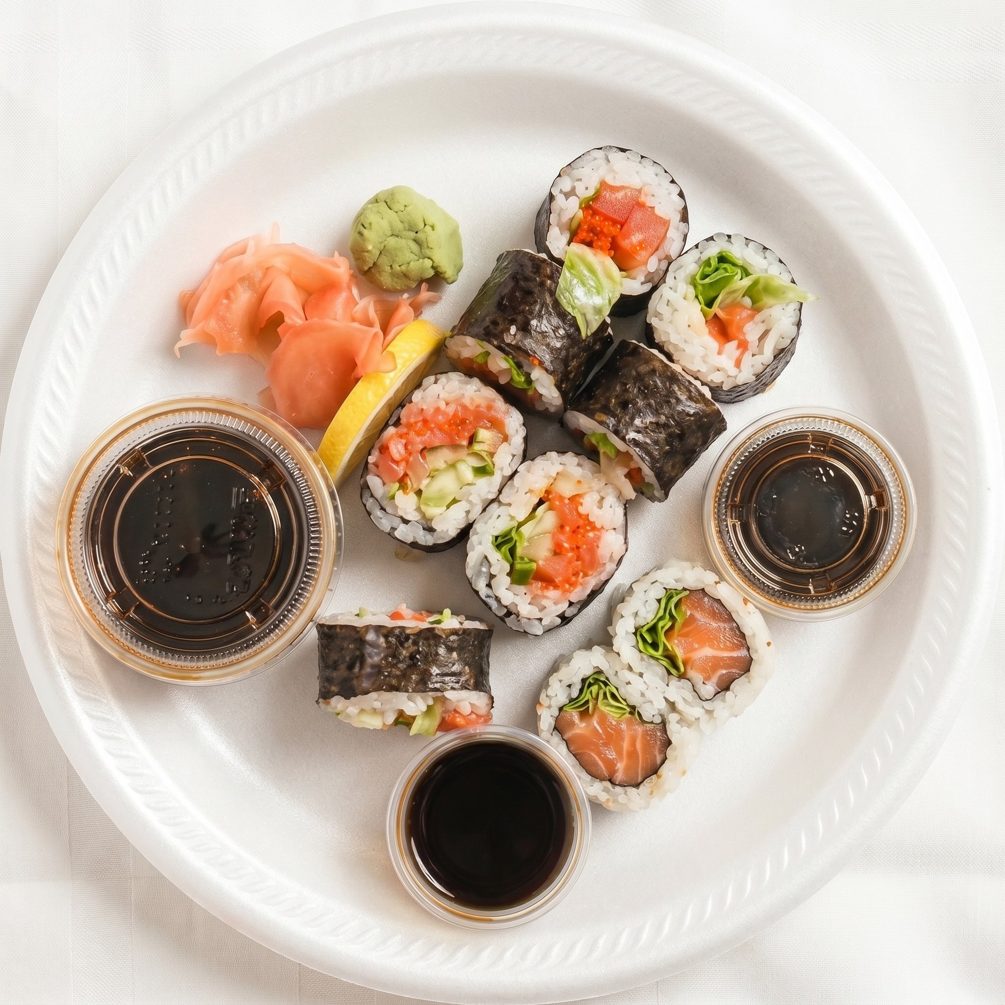 Sushi & Spicy Tuna Roll