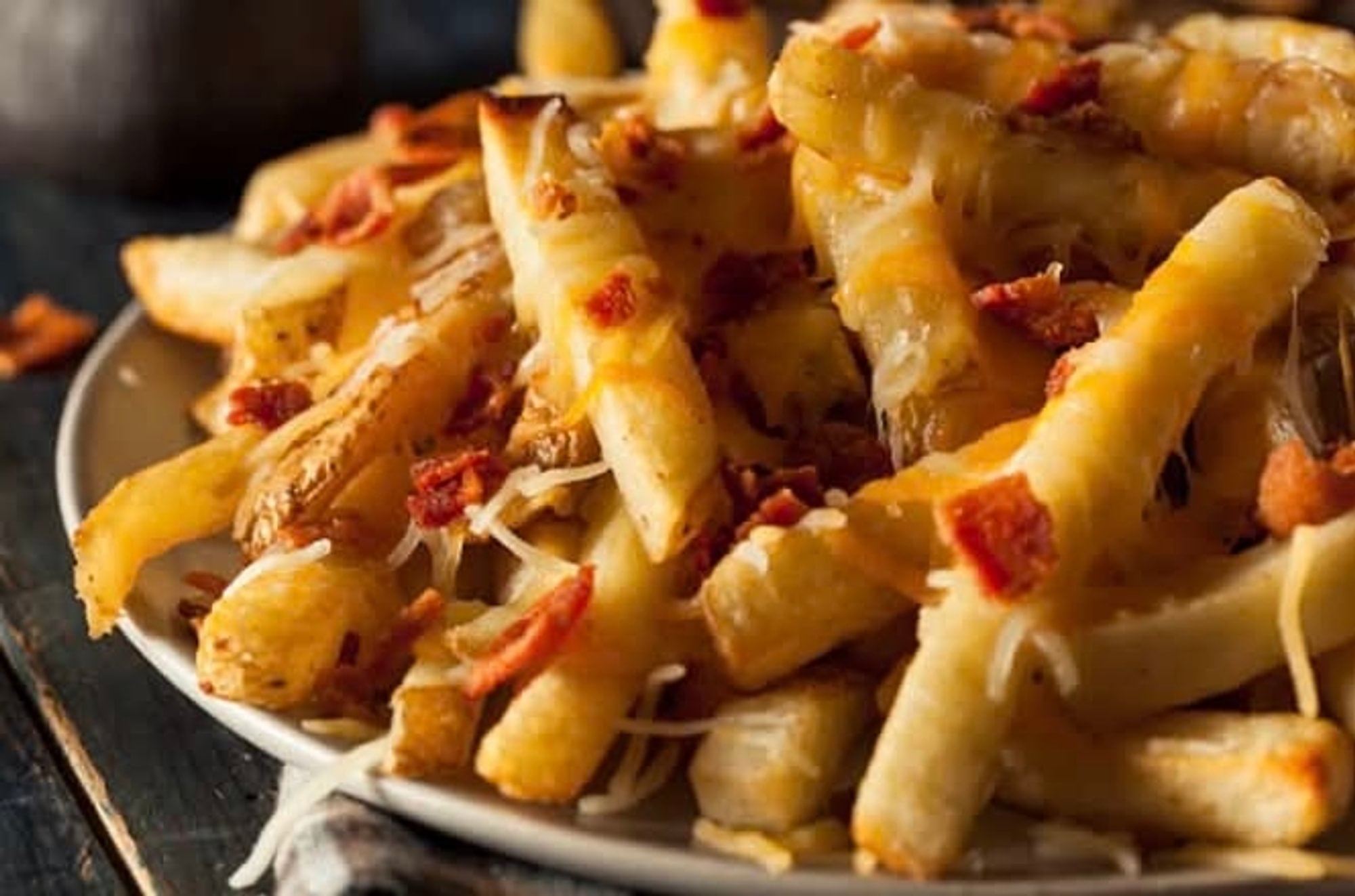 Steak & Chicken, Bacon, Cheese Fries