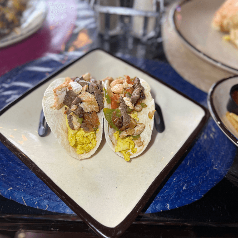 Breakfast Fajita Tacos