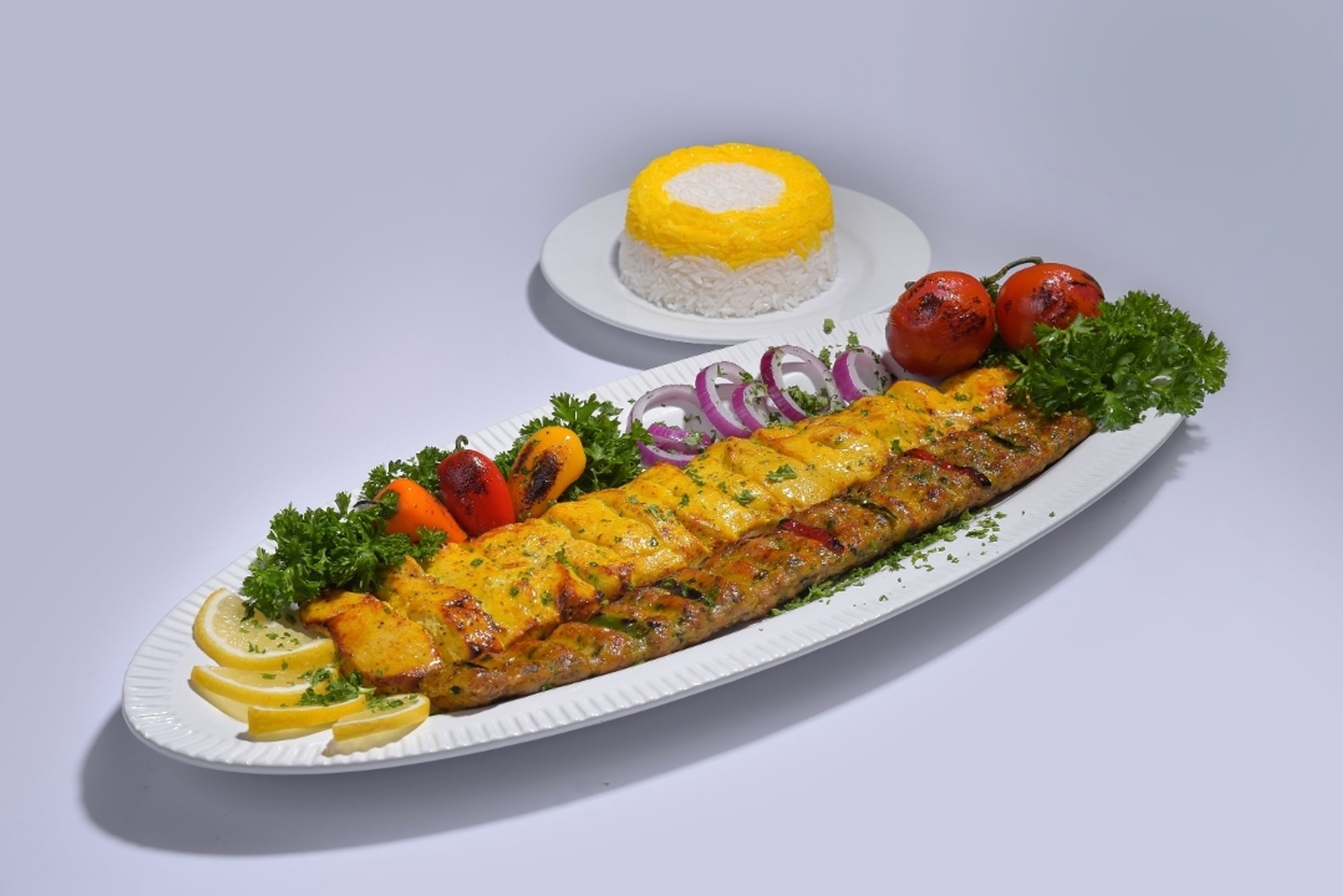 Chicken Soltani Kebab