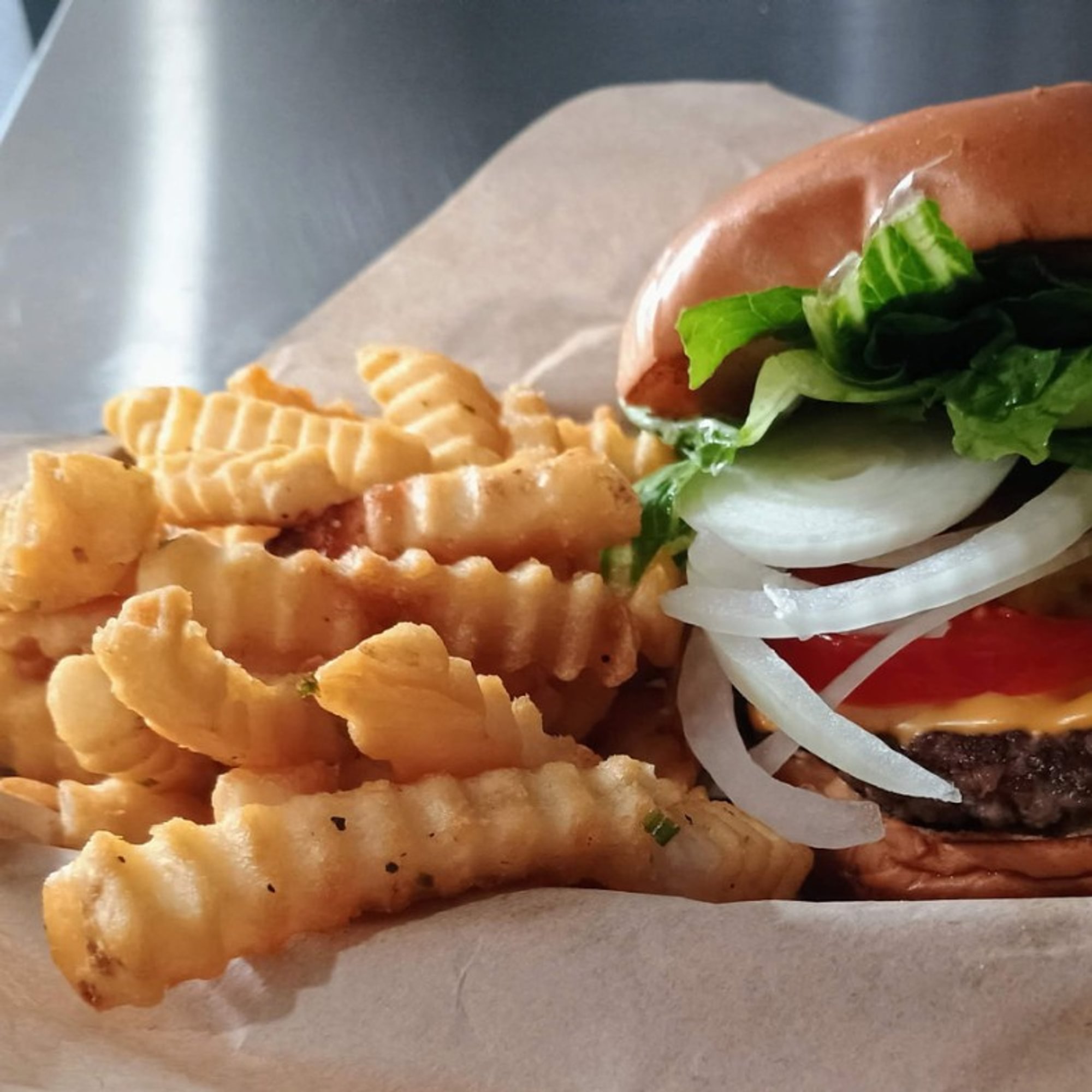 Single Smash Burger