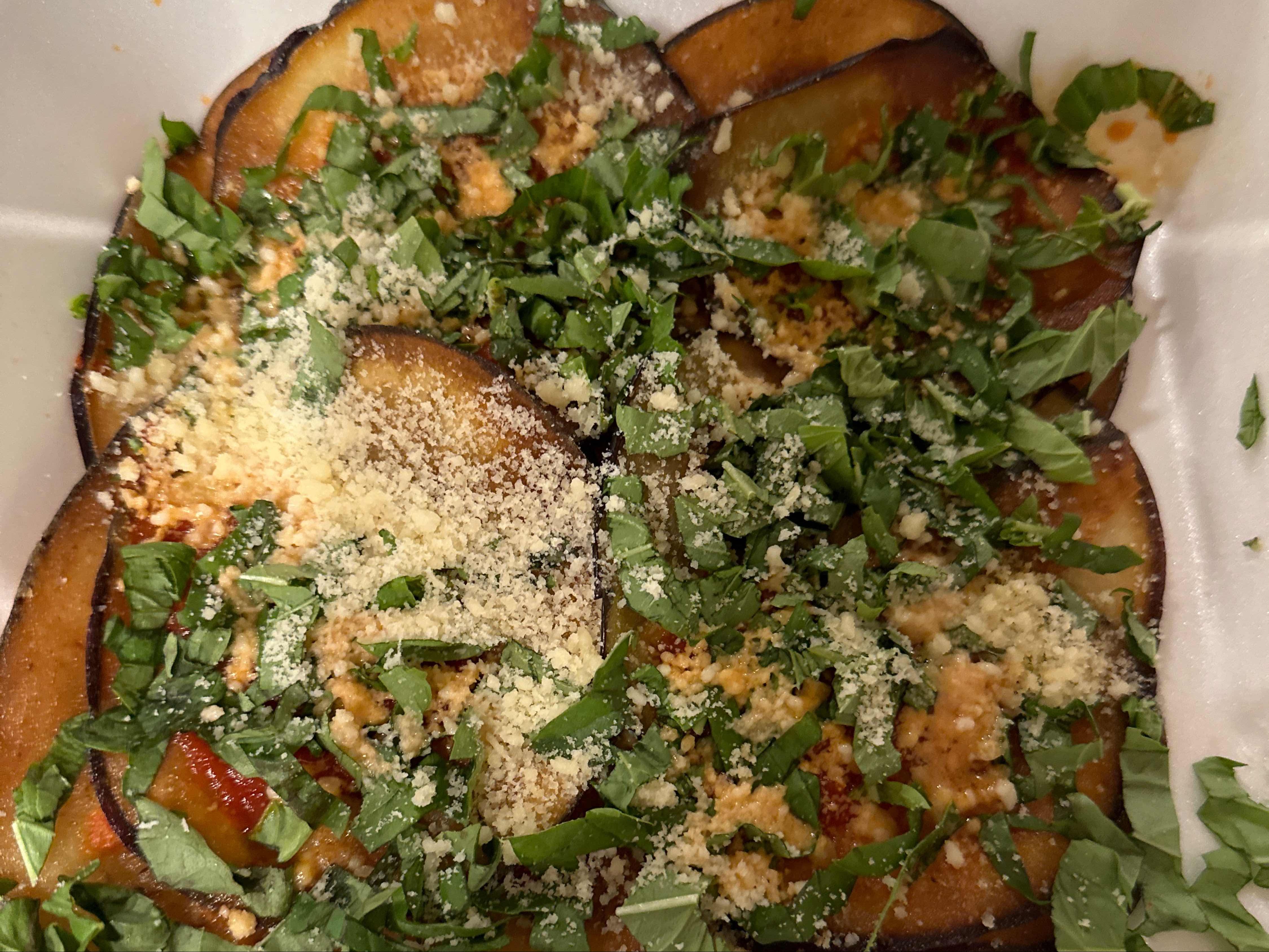 Tony's Eggplant Siciliana