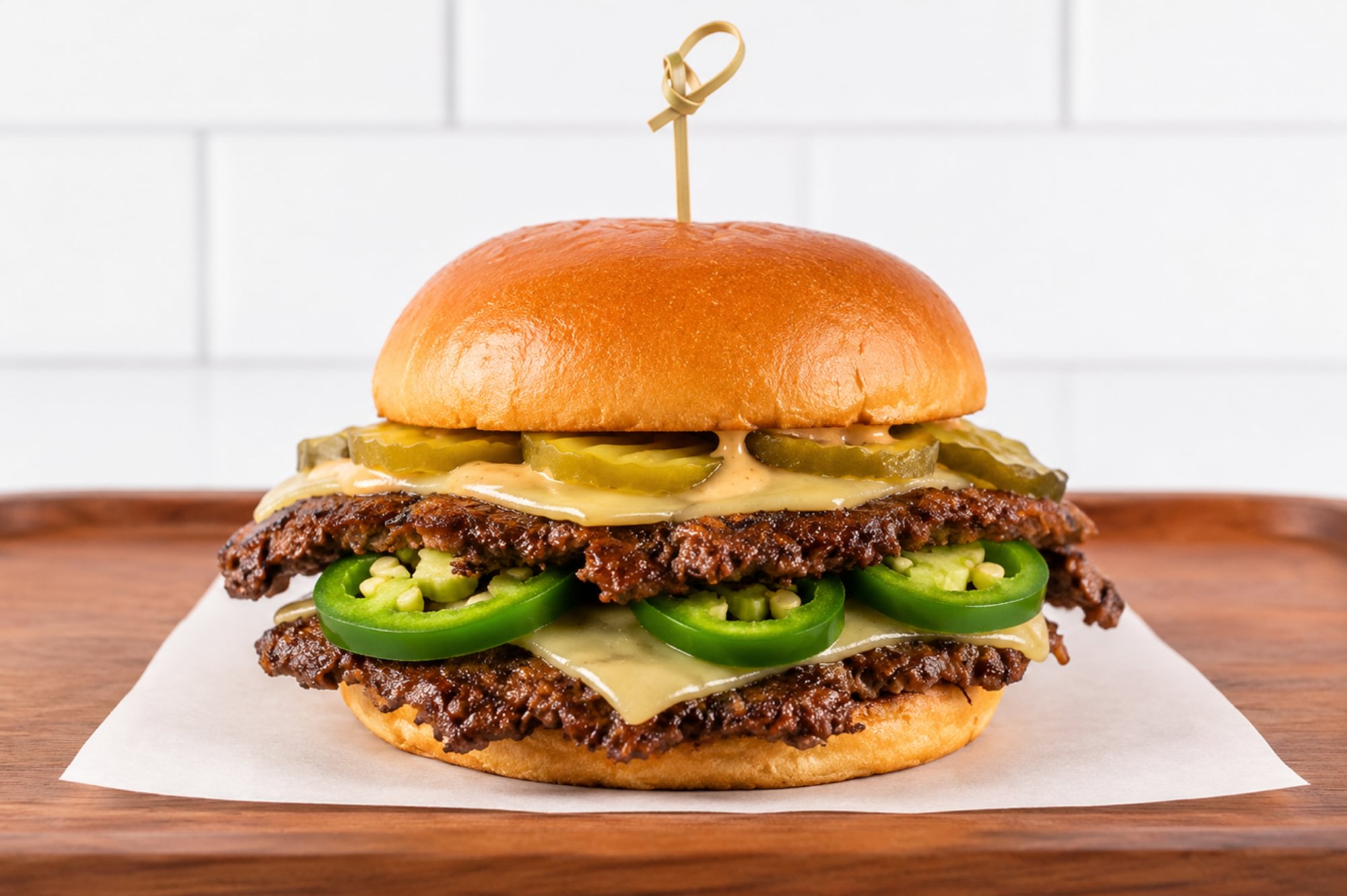Jalapeno Smash Burger