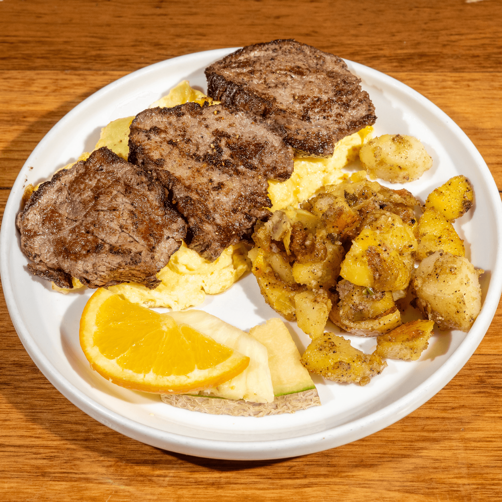 *Steak and Eggs